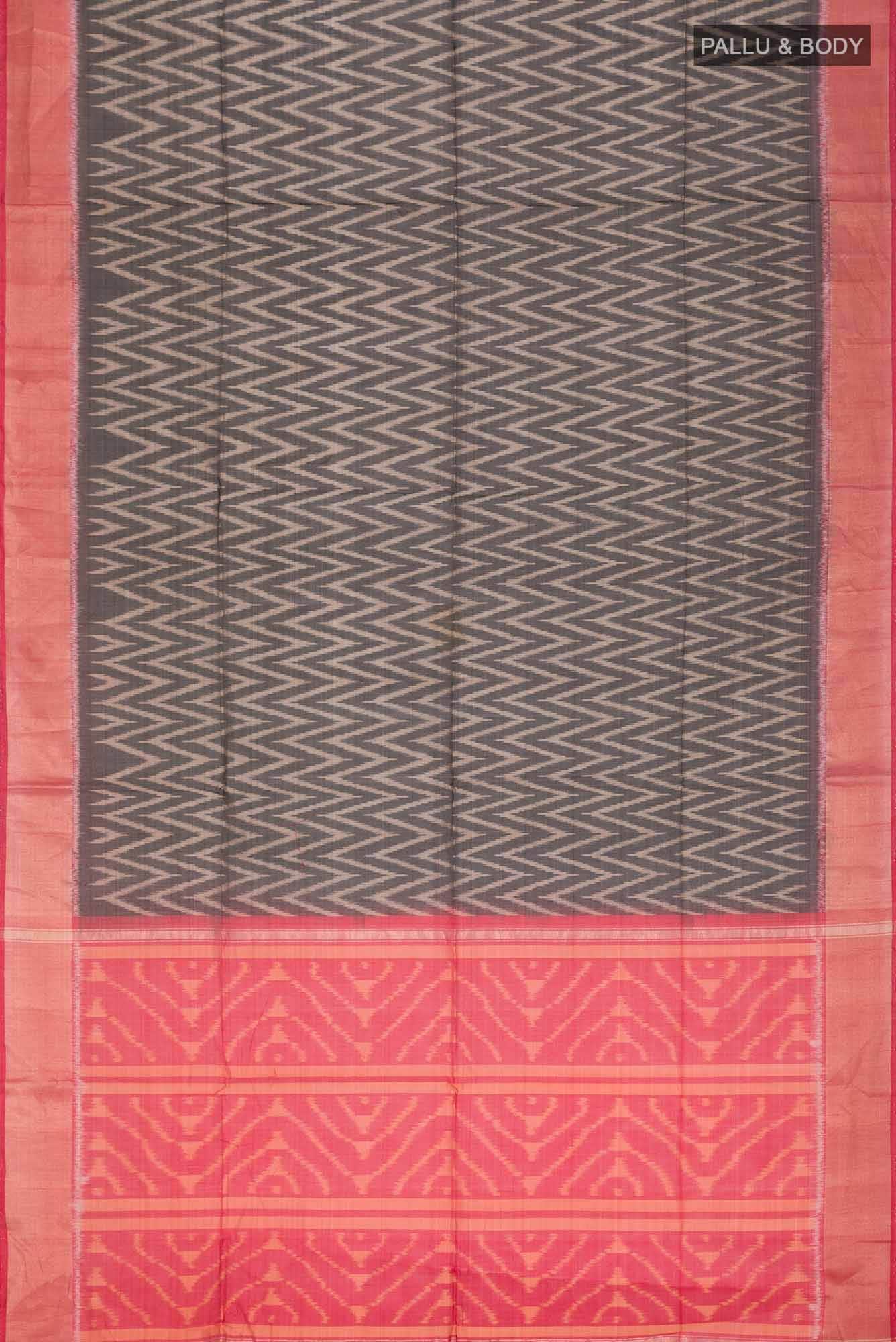 Black Silk Cotton Saree