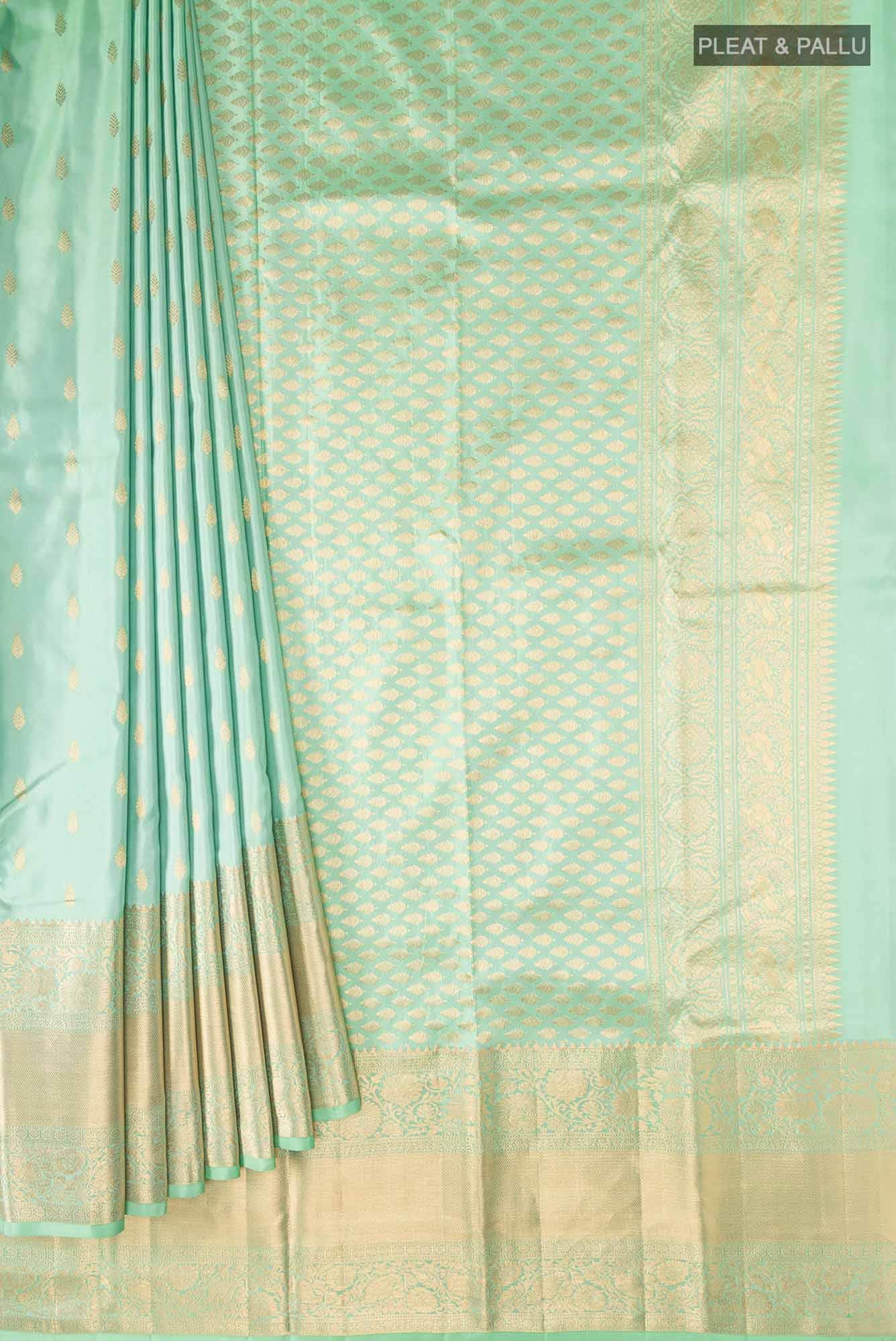 Green Kanchipuram Silk Saree