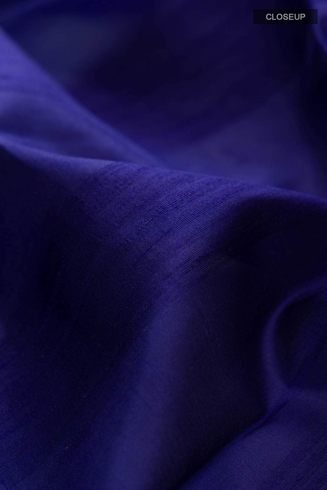 Blue Soft Silk Saree