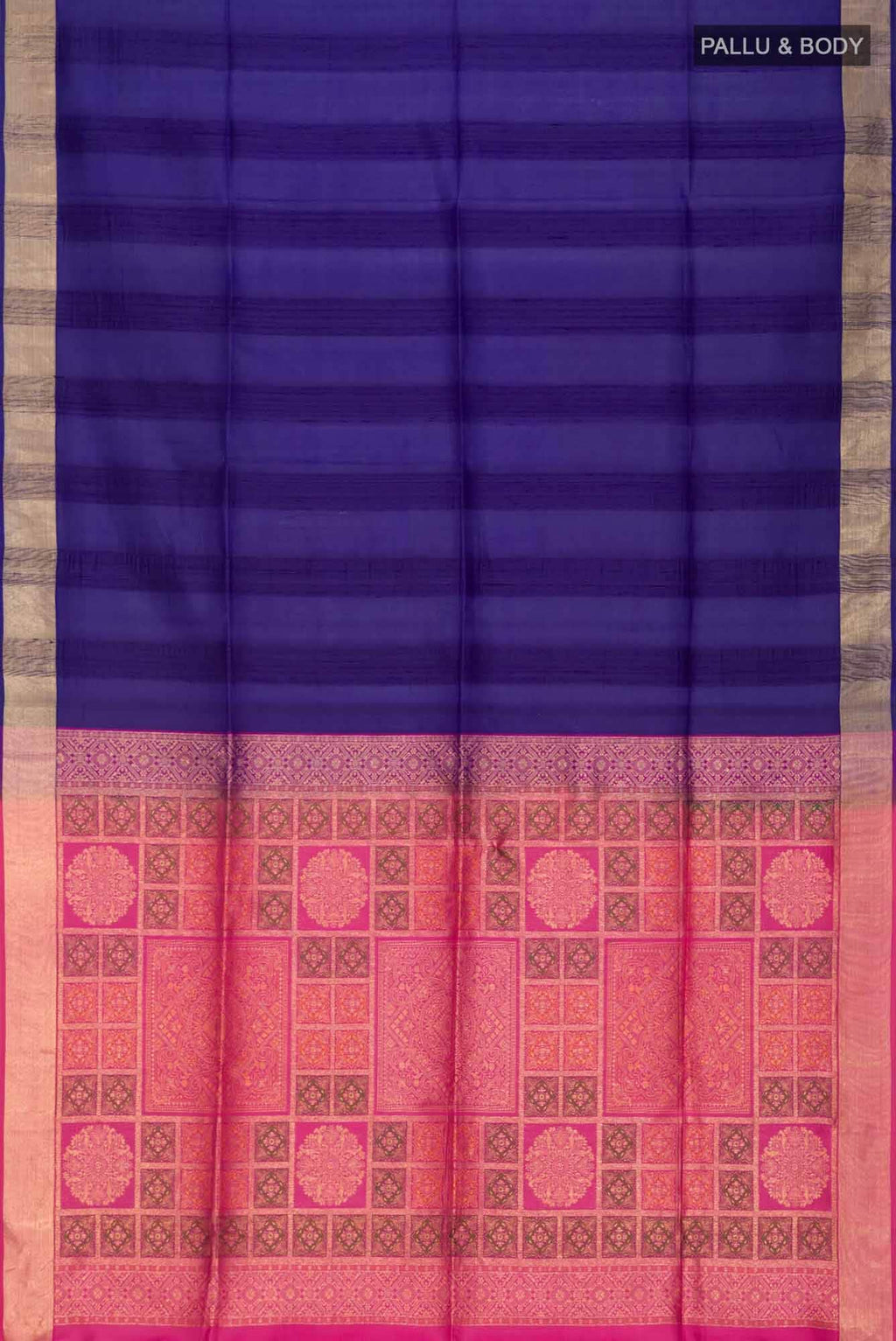 Blue Soft Silk Saree