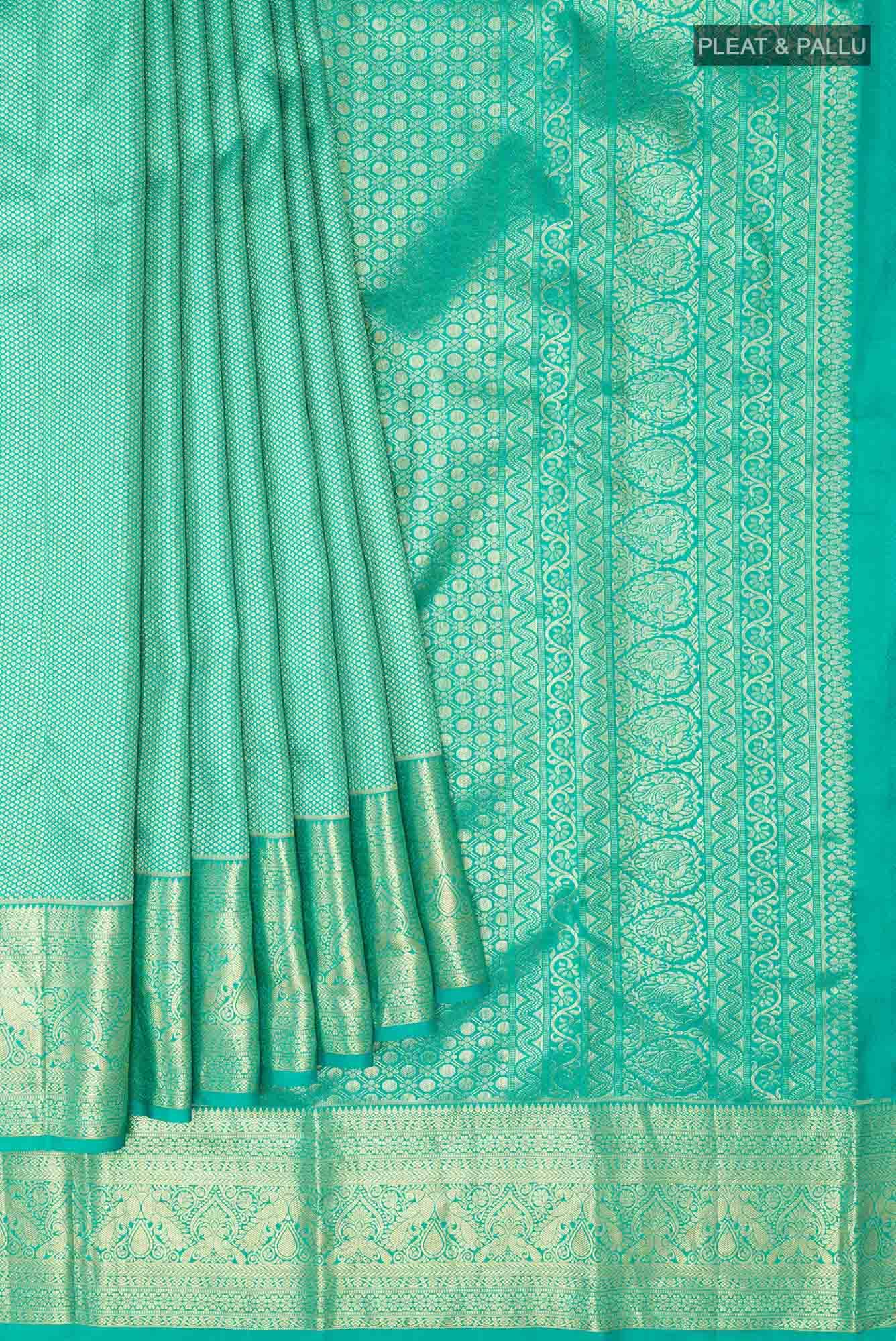Green Kanchipuram Silk Saree