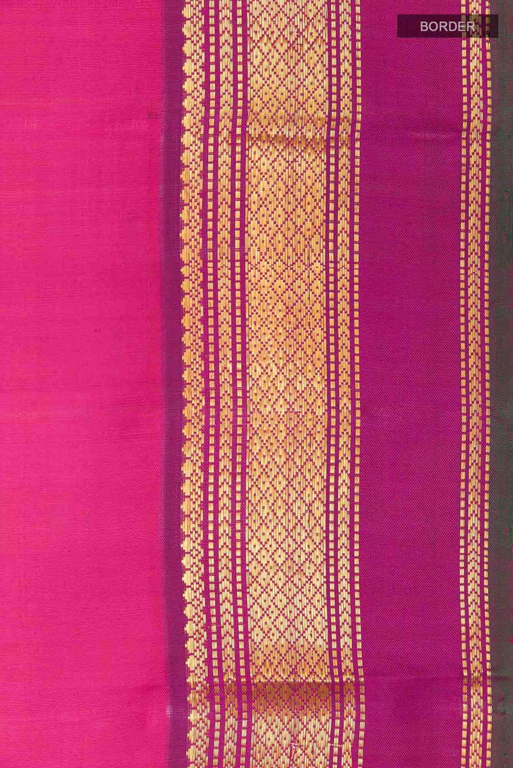 Pink Kanchipuram Silk Saree
