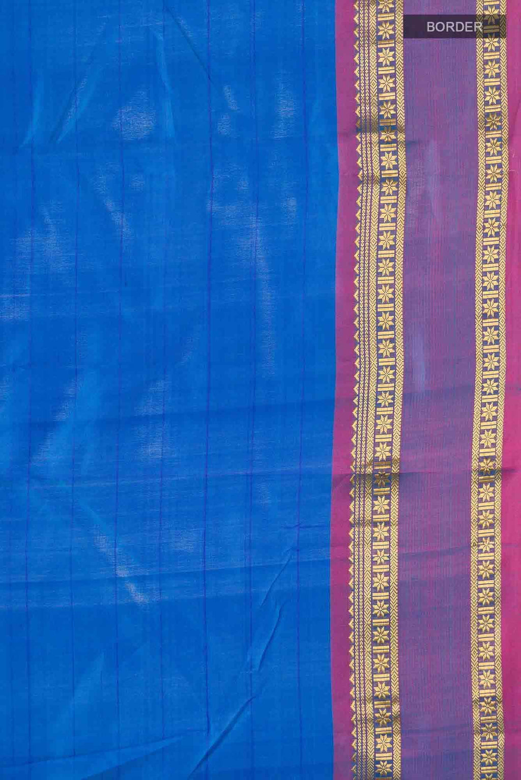 Blue Kanchipuram Silk Saree