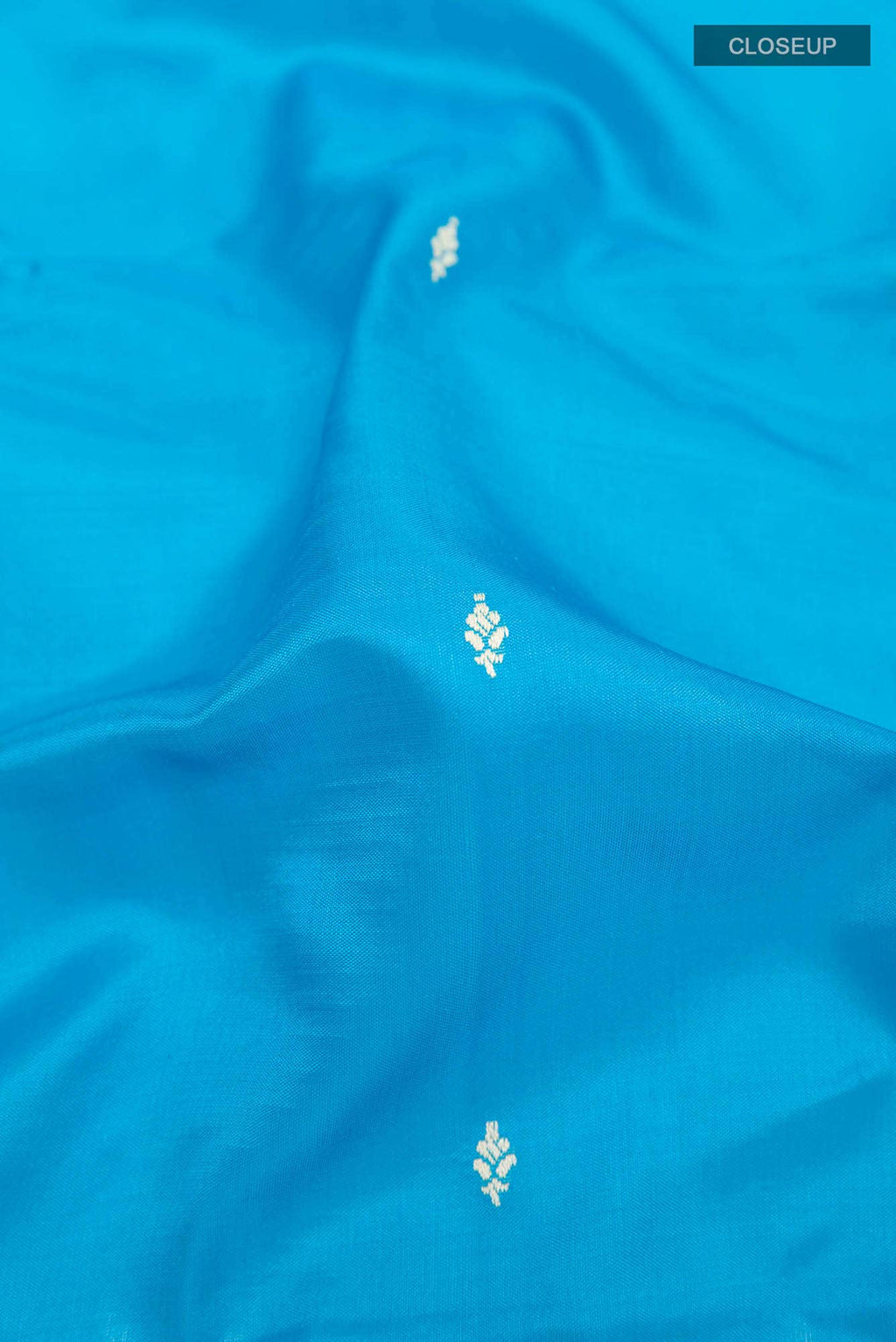 Blue Banarasi Katan Silk Saree