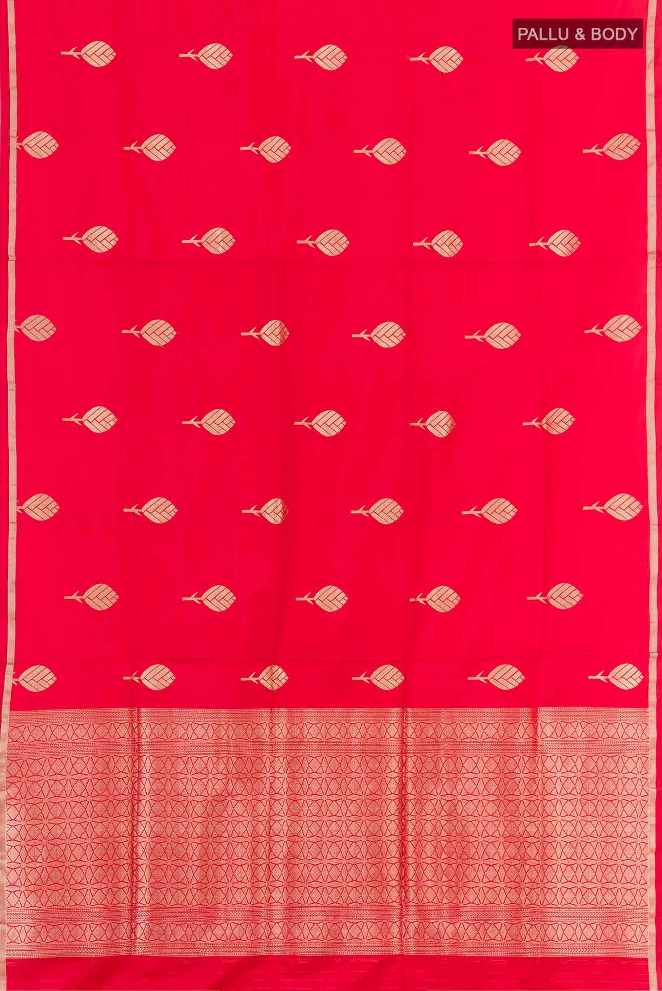 Red Banarasi Silk Saree