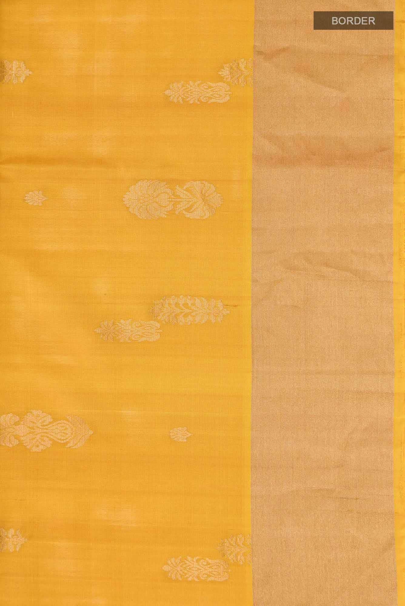 Yellow Soft Silk Saree