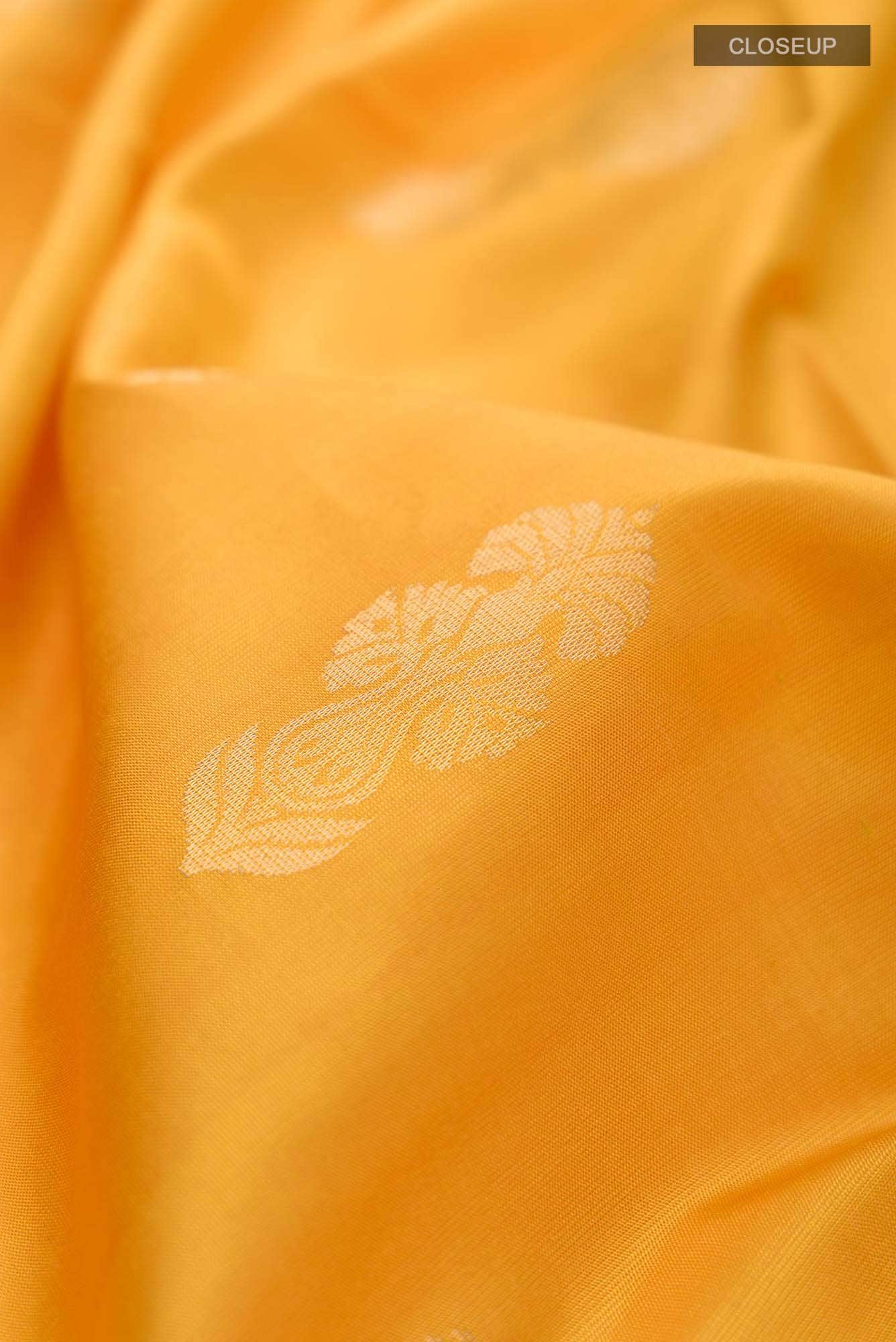 Yellow Soft Silk Saree