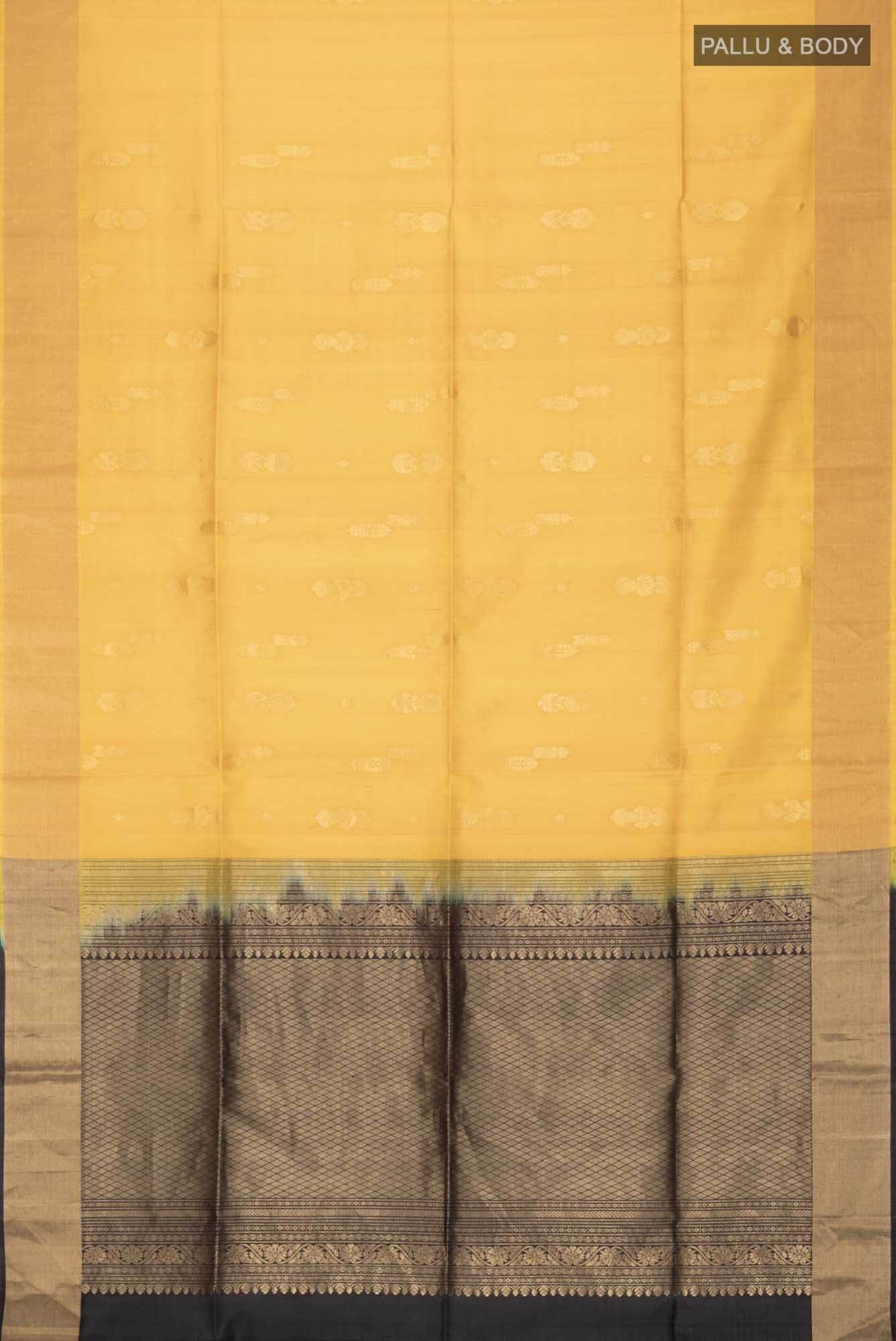 Yellow Soft Silk Saree