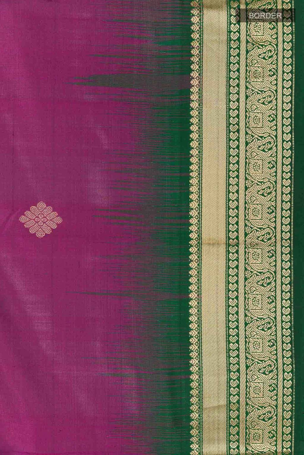 Purple Kanchipuram Silk Saree