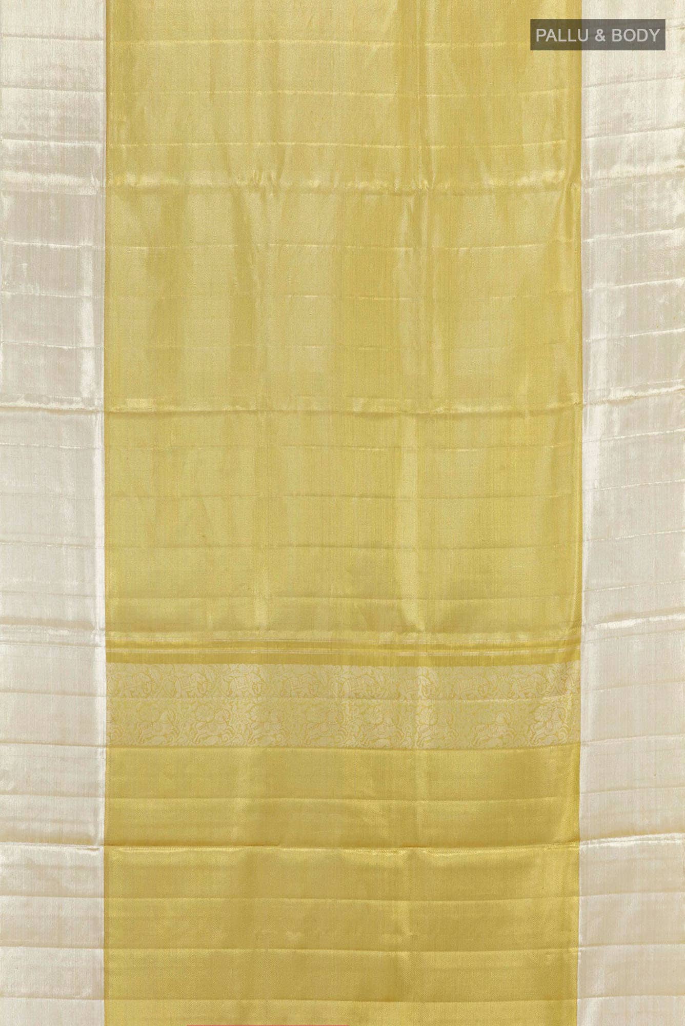 Gold Kanchipuram Tissue Silk Saree