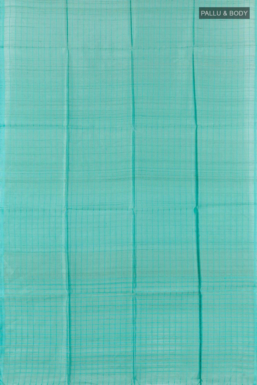 Blue Tussar Saree