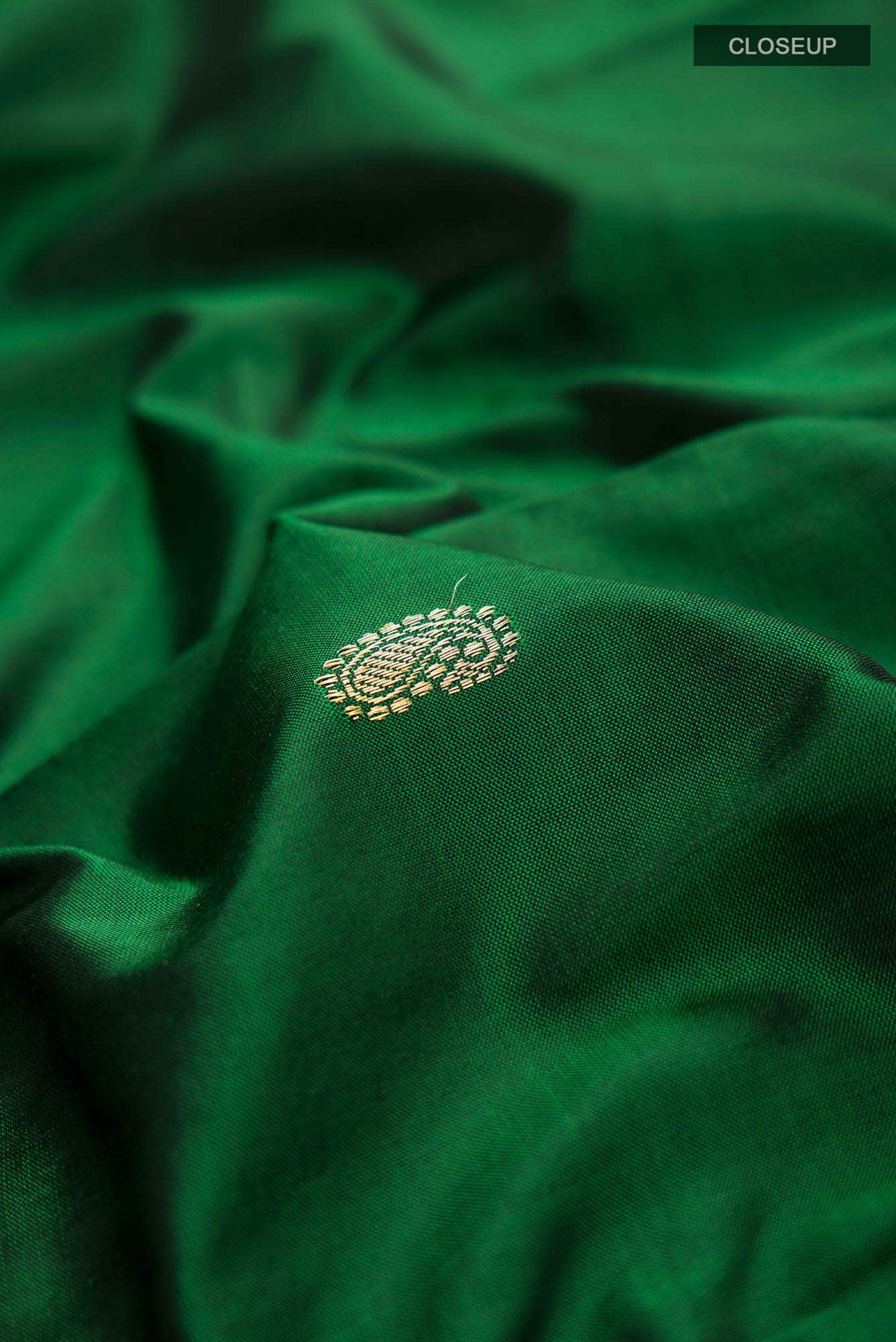 Green Paithani Silk Saree