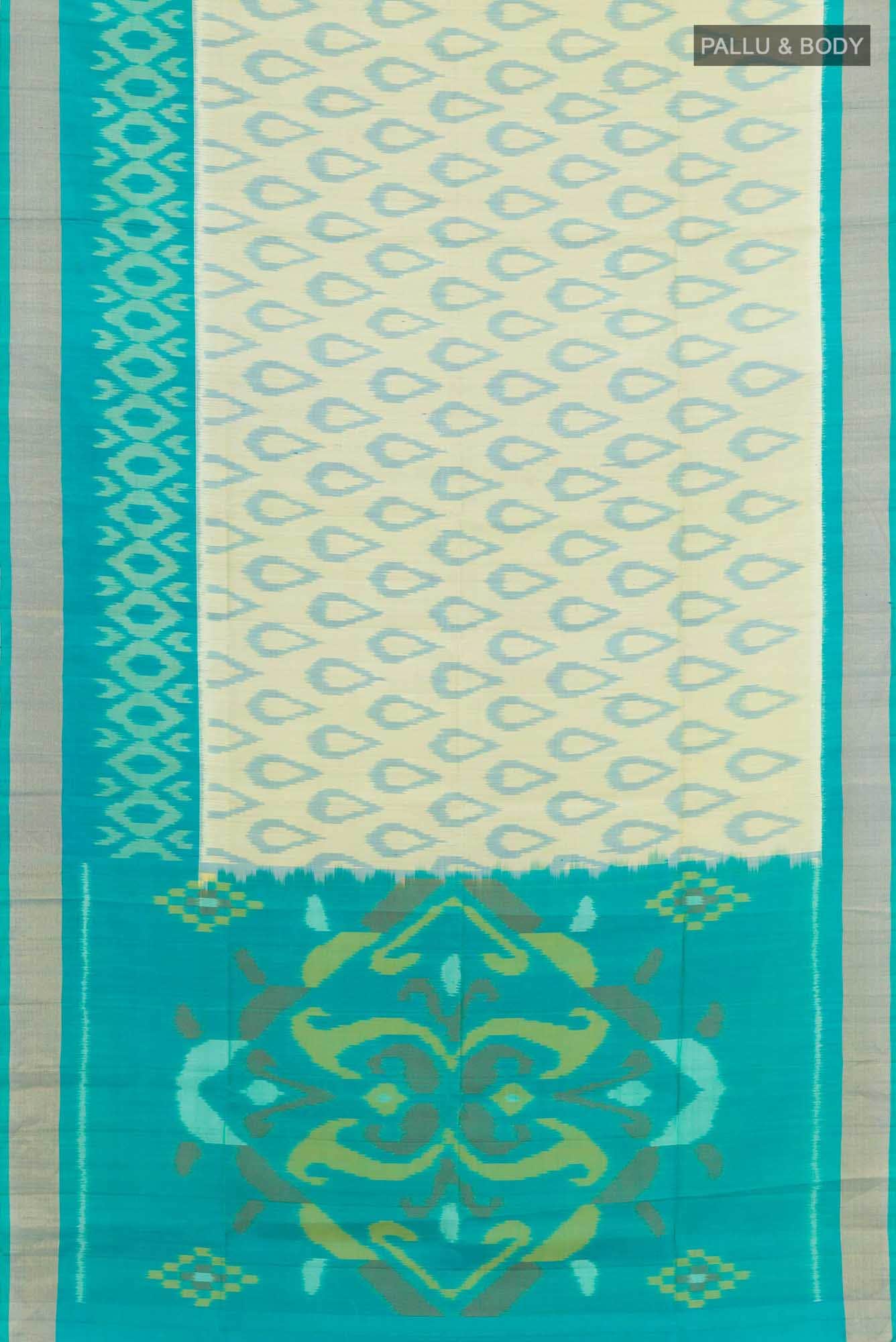Beige Soft Silk Saree