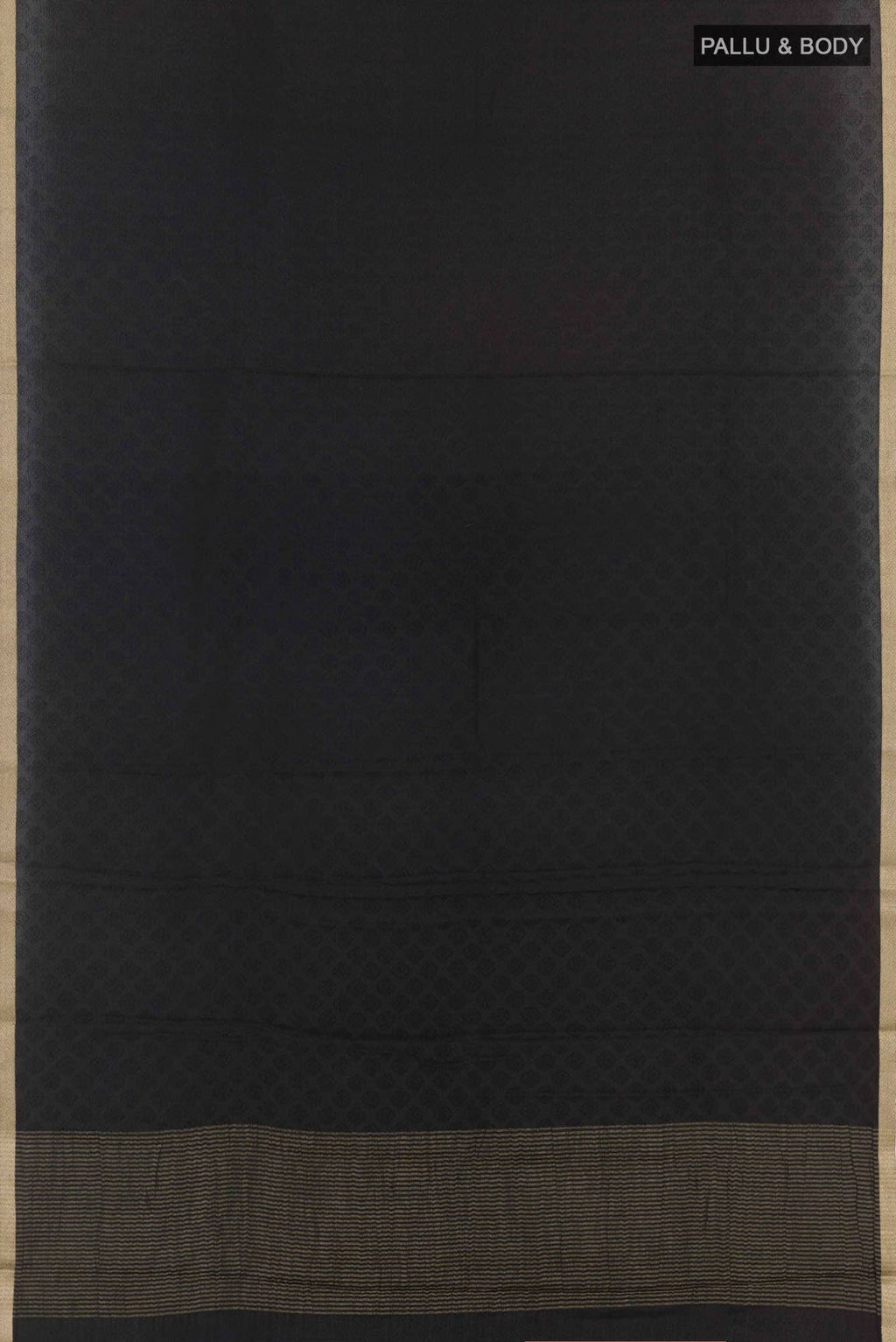 Black Chiffon Saree