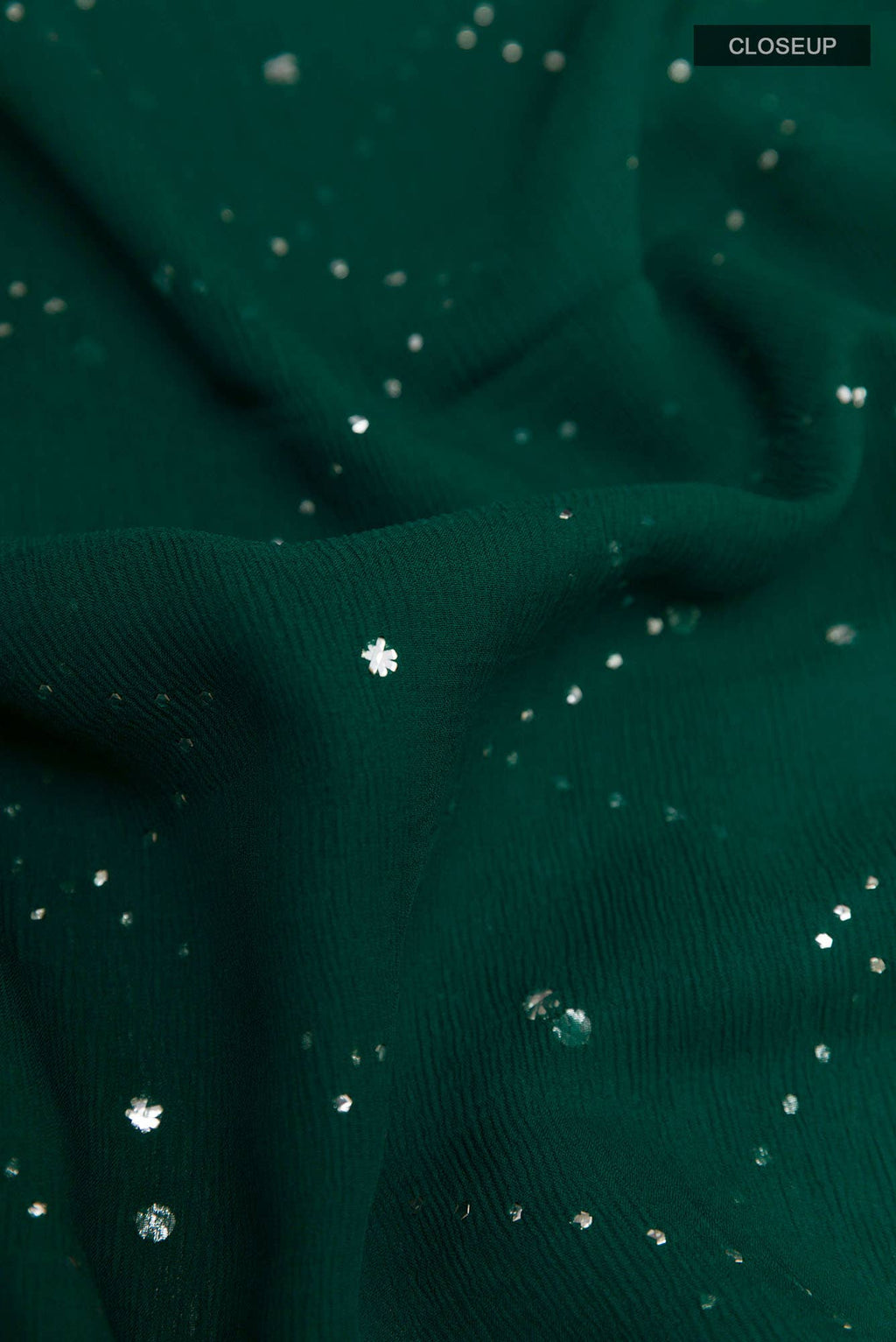 Green Mysore Chiffon Saree