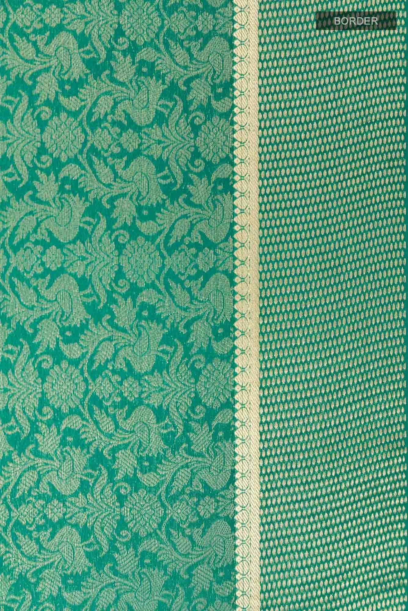 Green Georgette Saree