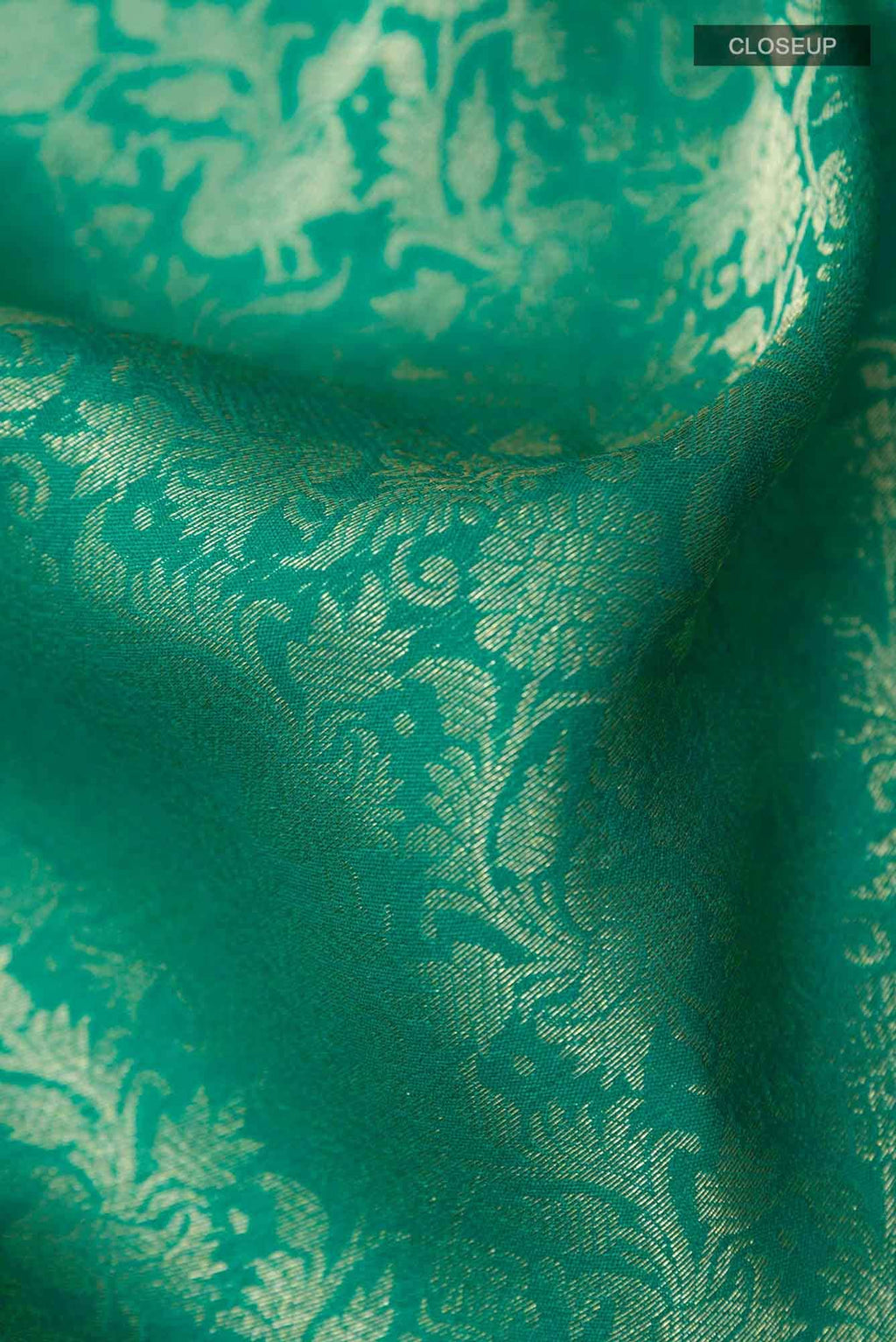 Green Georgette Saree