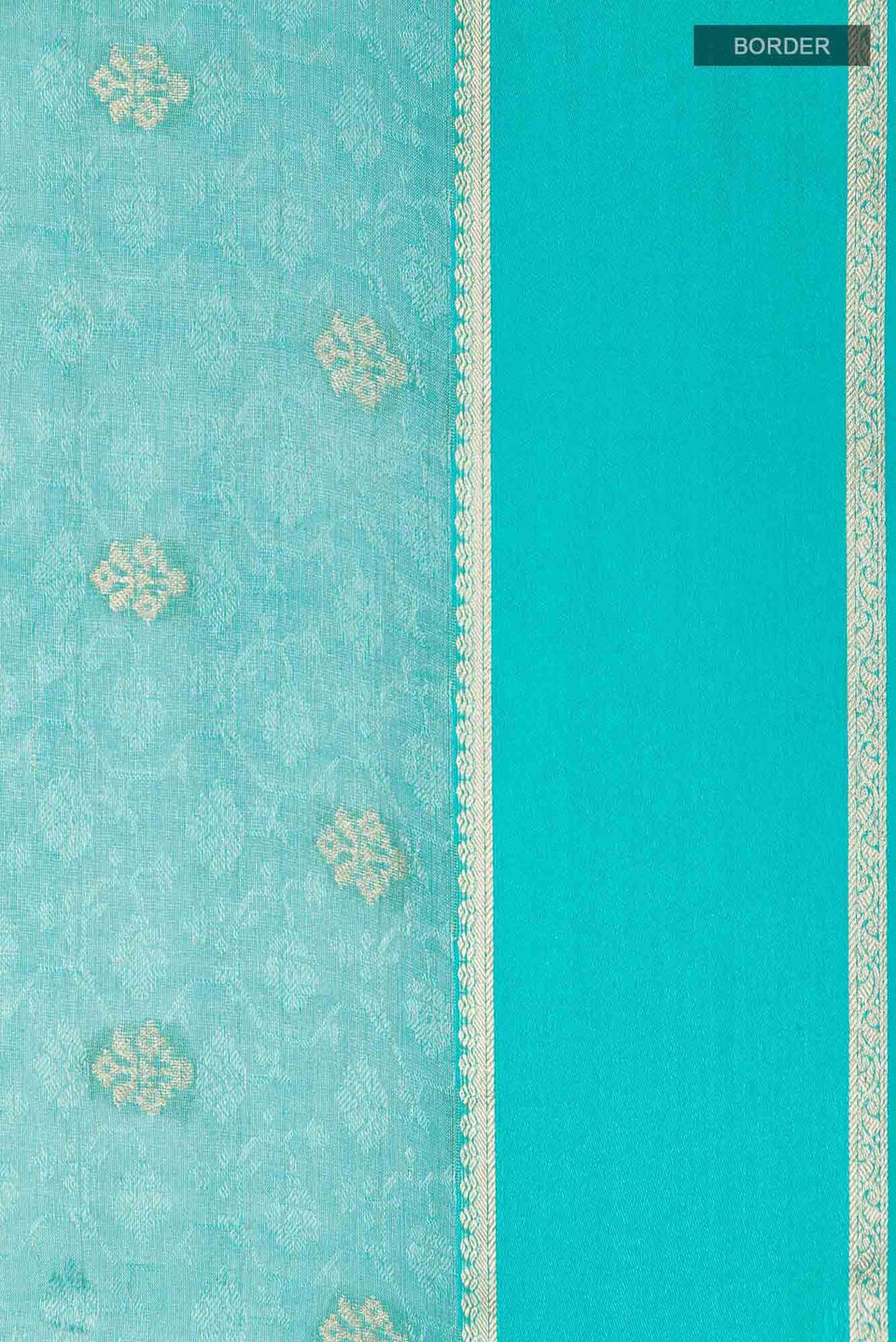 Blue Georgette Saree