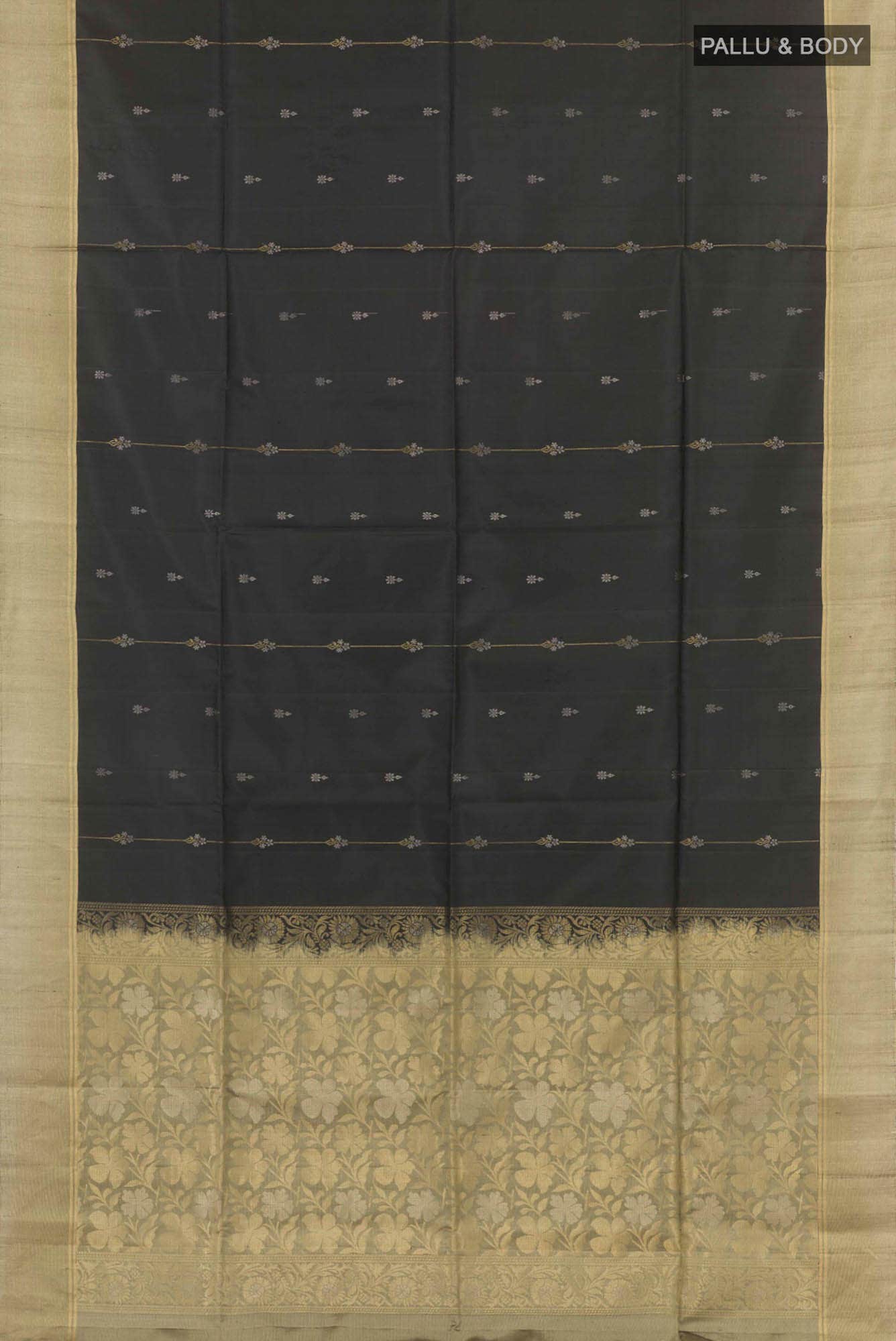 Black Soft Silk Saree