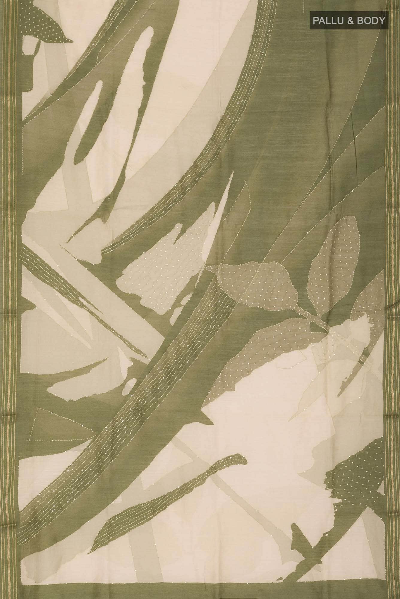 Multi Tussar Silk Saree