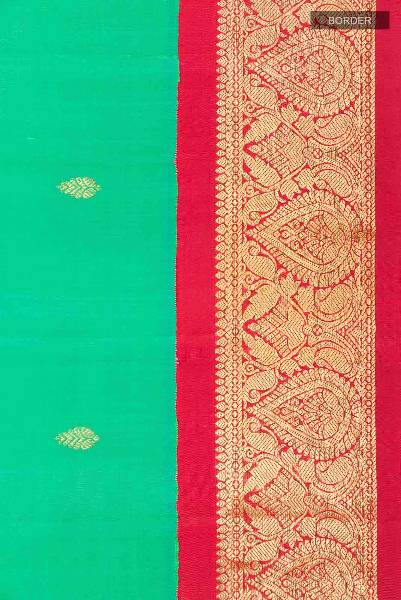 Green Kanchipuram Silk Saree