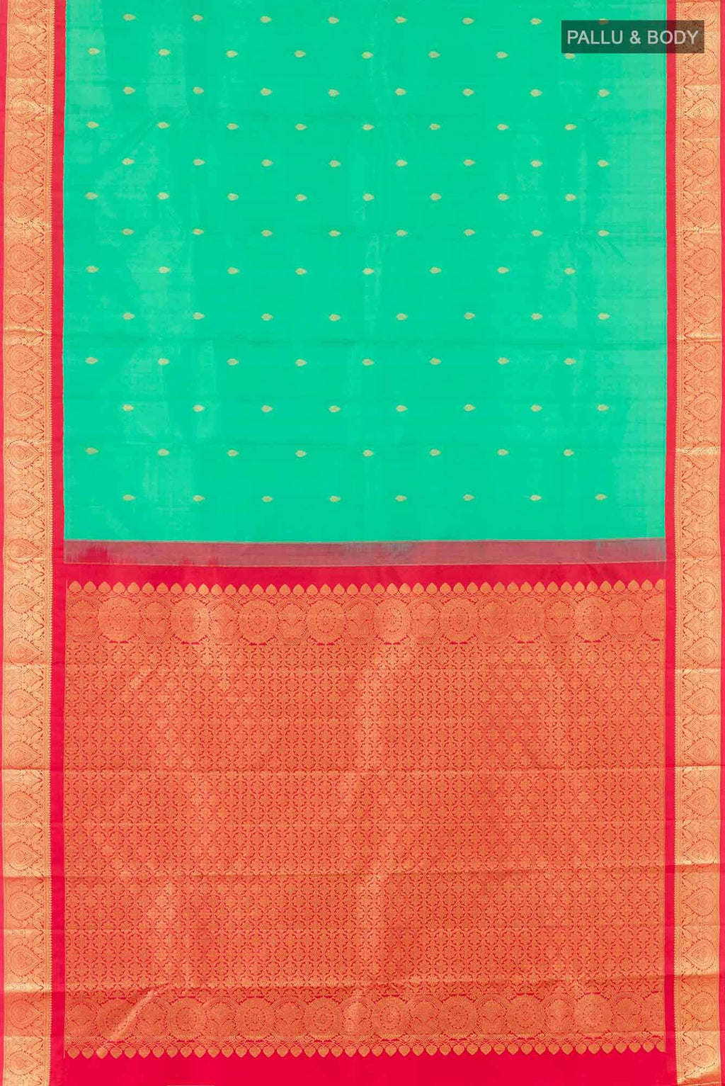 Green Kanchipuram Silk Saree