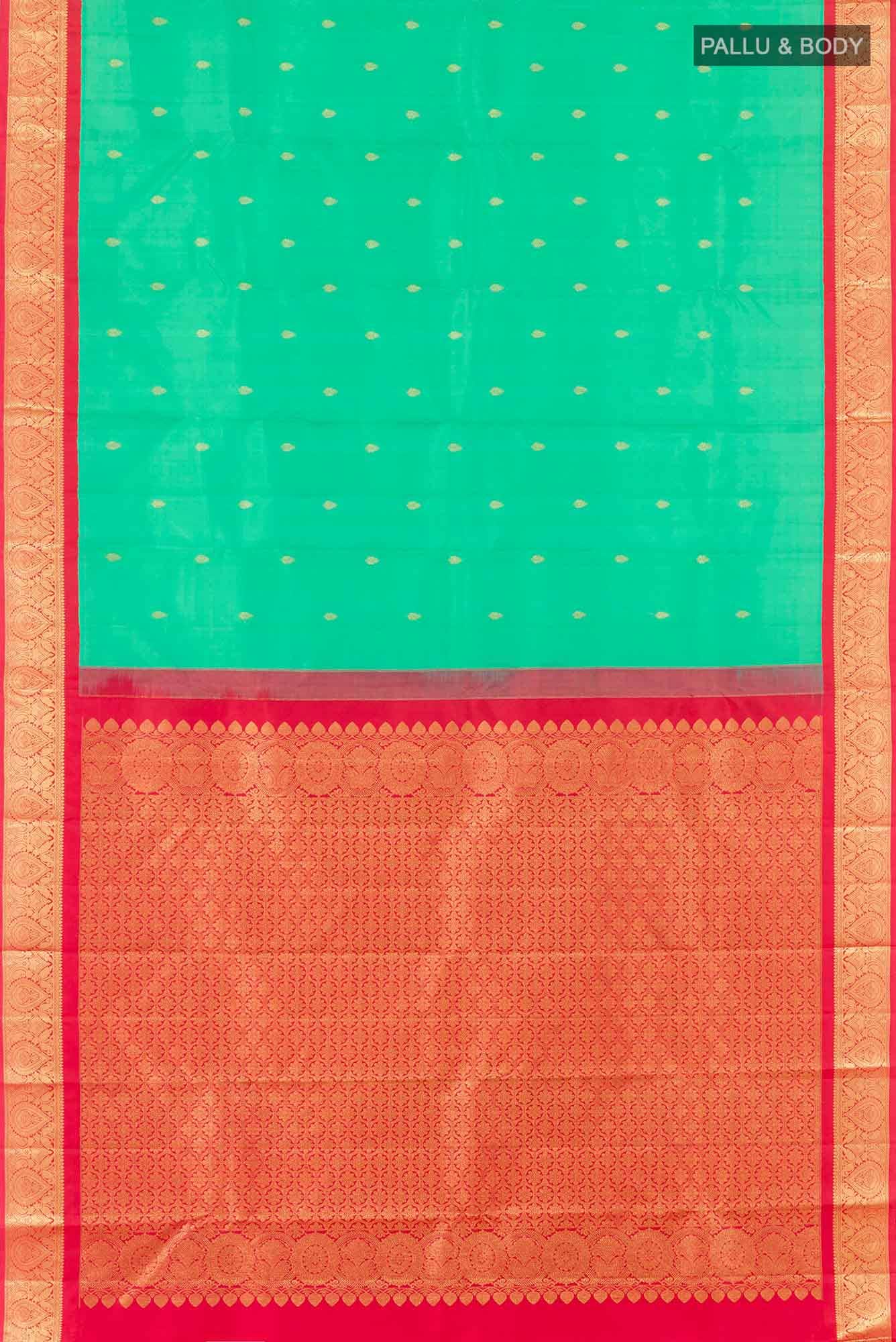 Green Kanchipuram Silk Saree