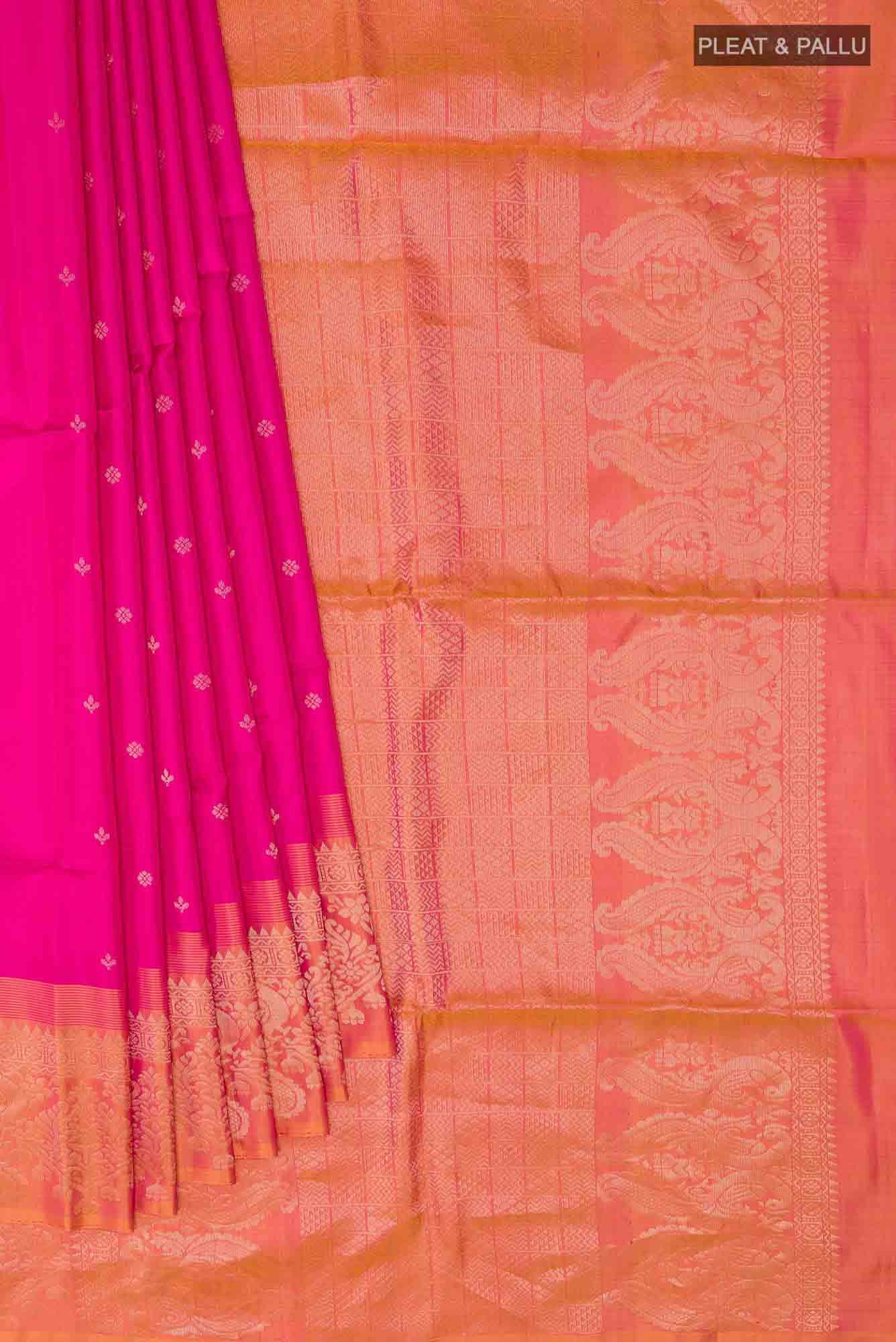 Pink Soft Silk Saree