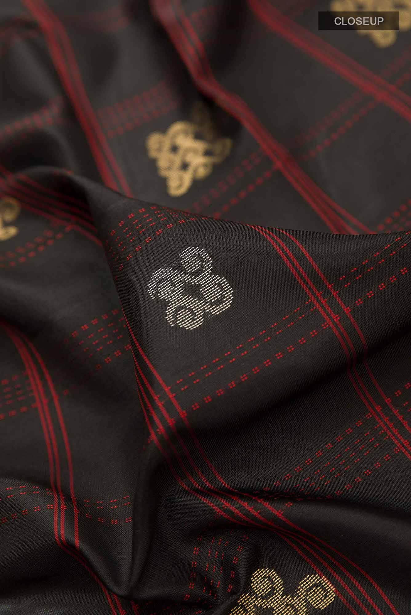 Black Soft Silk Saree