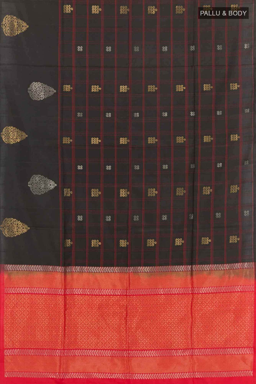 Black Soft Silk Saree