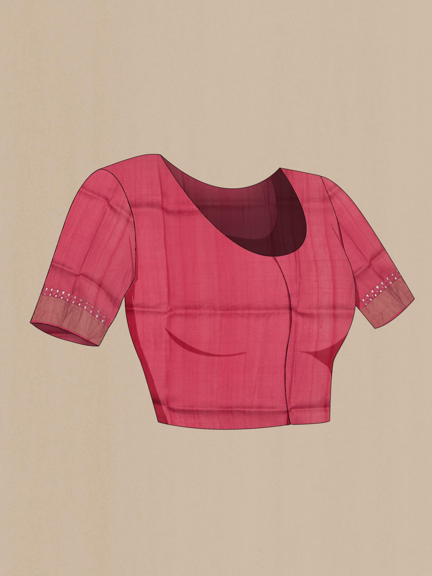 Multi Bhagalpuri Tussar Silk Saree