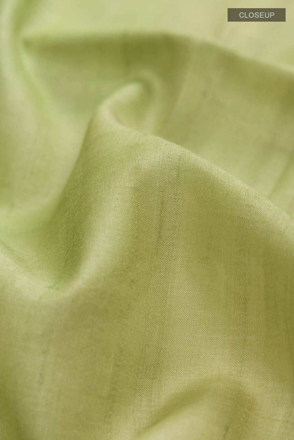 Green Bhagalpuri Tussar Silk Saree