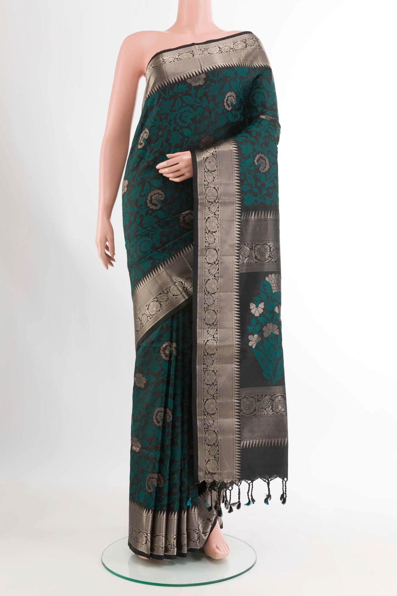 Black Soft Silk Saree