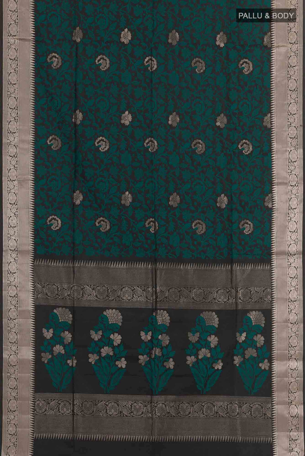 Black Soft Silk Saree