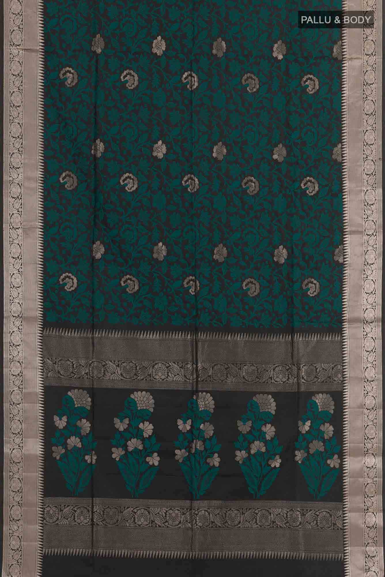 Black Soft Silk Saree
