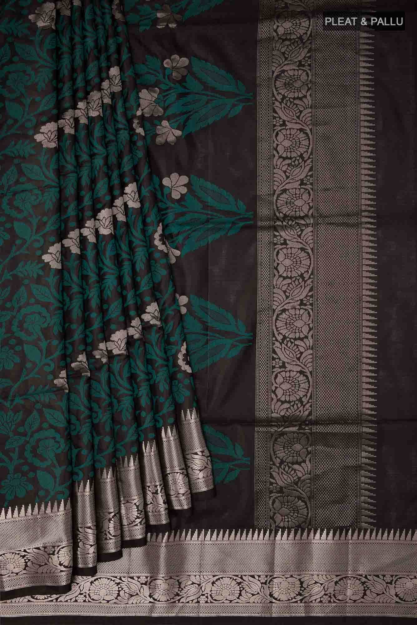 Black Soft Silk Saree