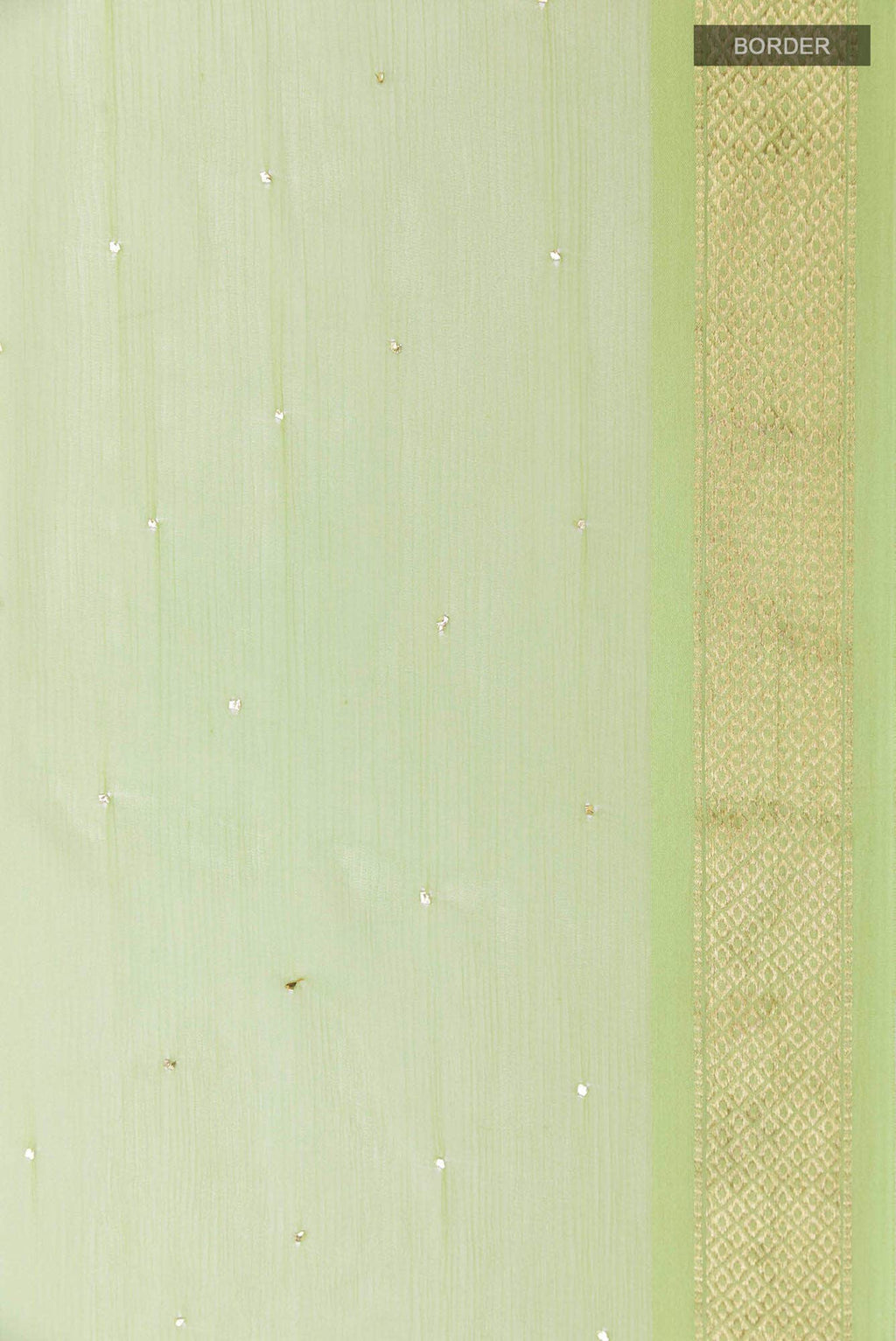 Green Chiffon Saree