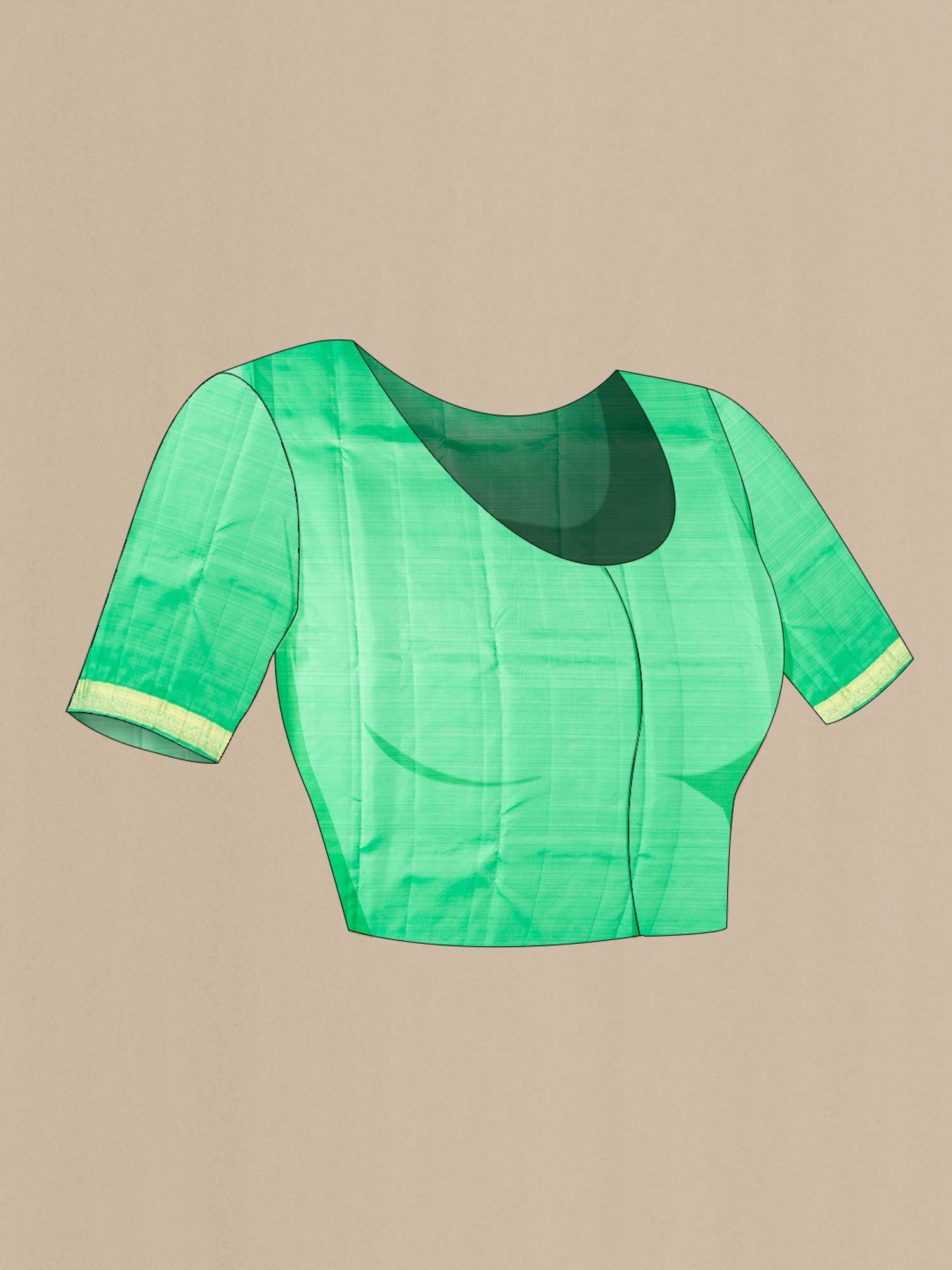 Green Kanchipuram Silk Saree