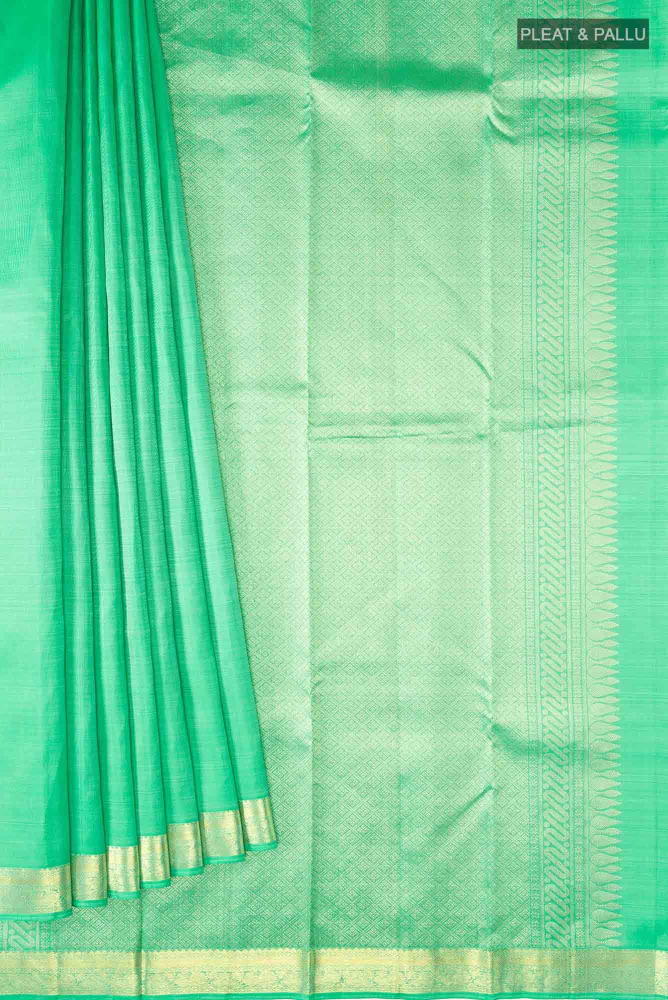 Green Kanchipuram Silk Saree