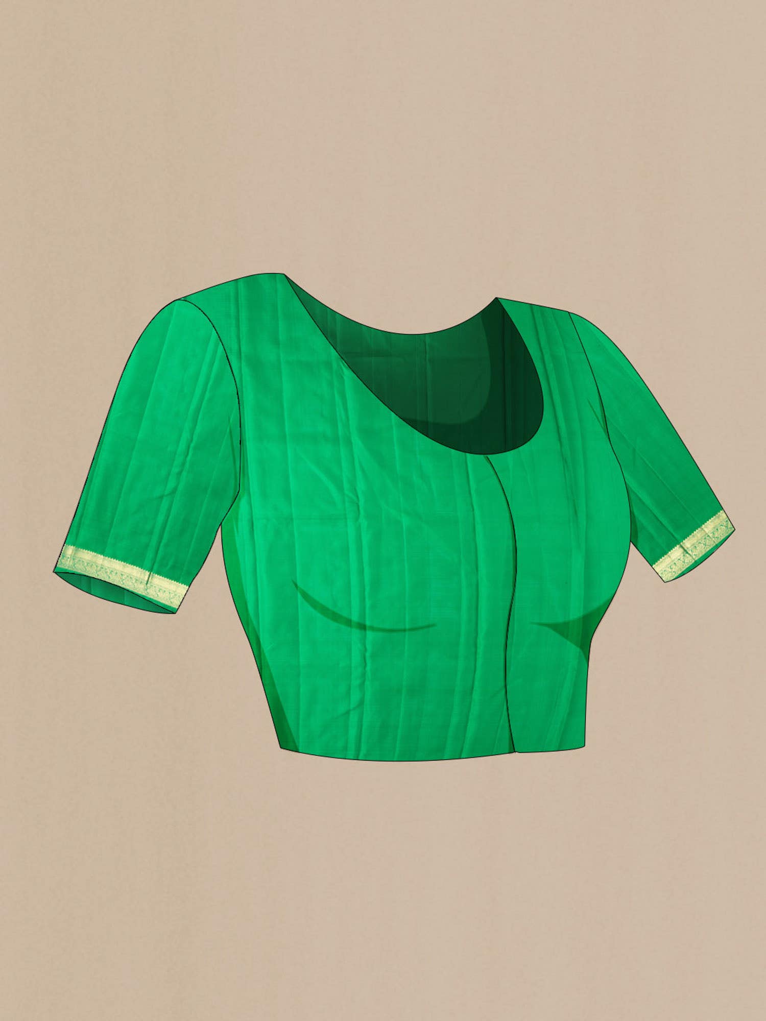 Green Kanchipuram Silk Saree