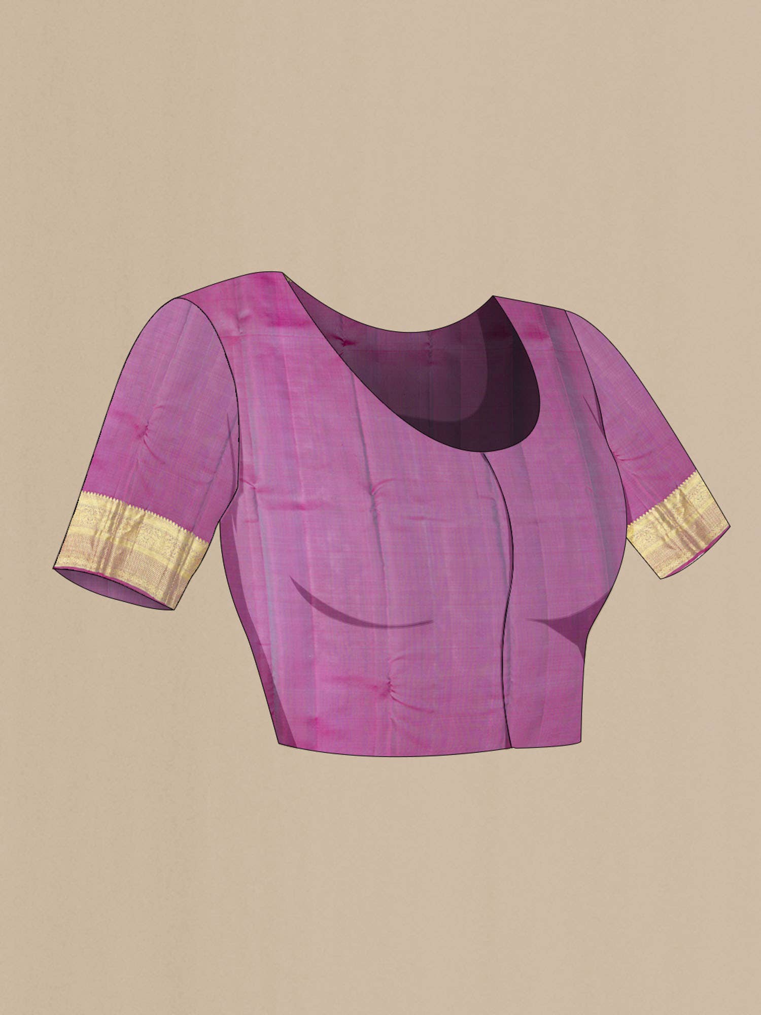 Blue Kanchipuram Silk Saree