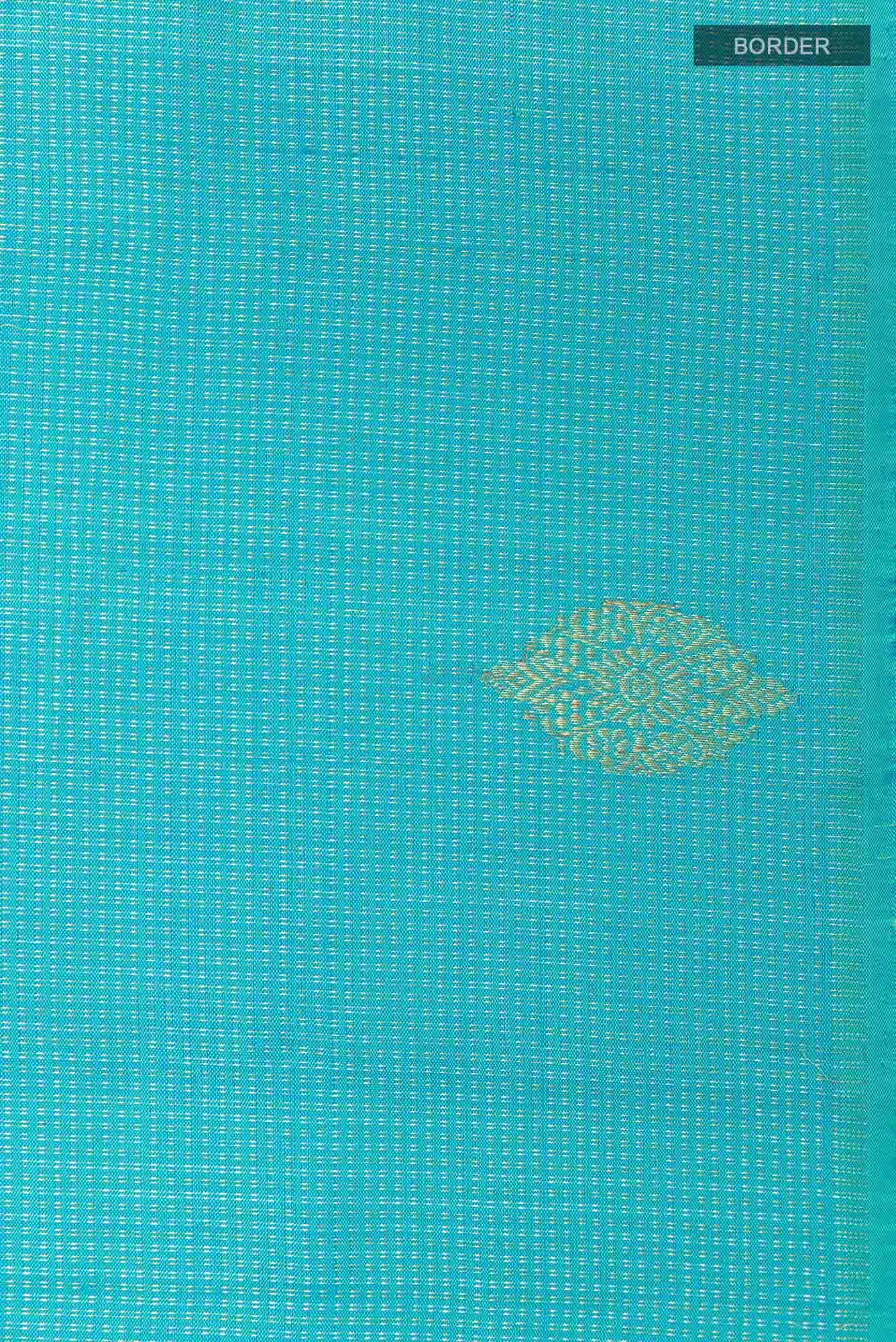Blue Kanchipuram Silk Saree