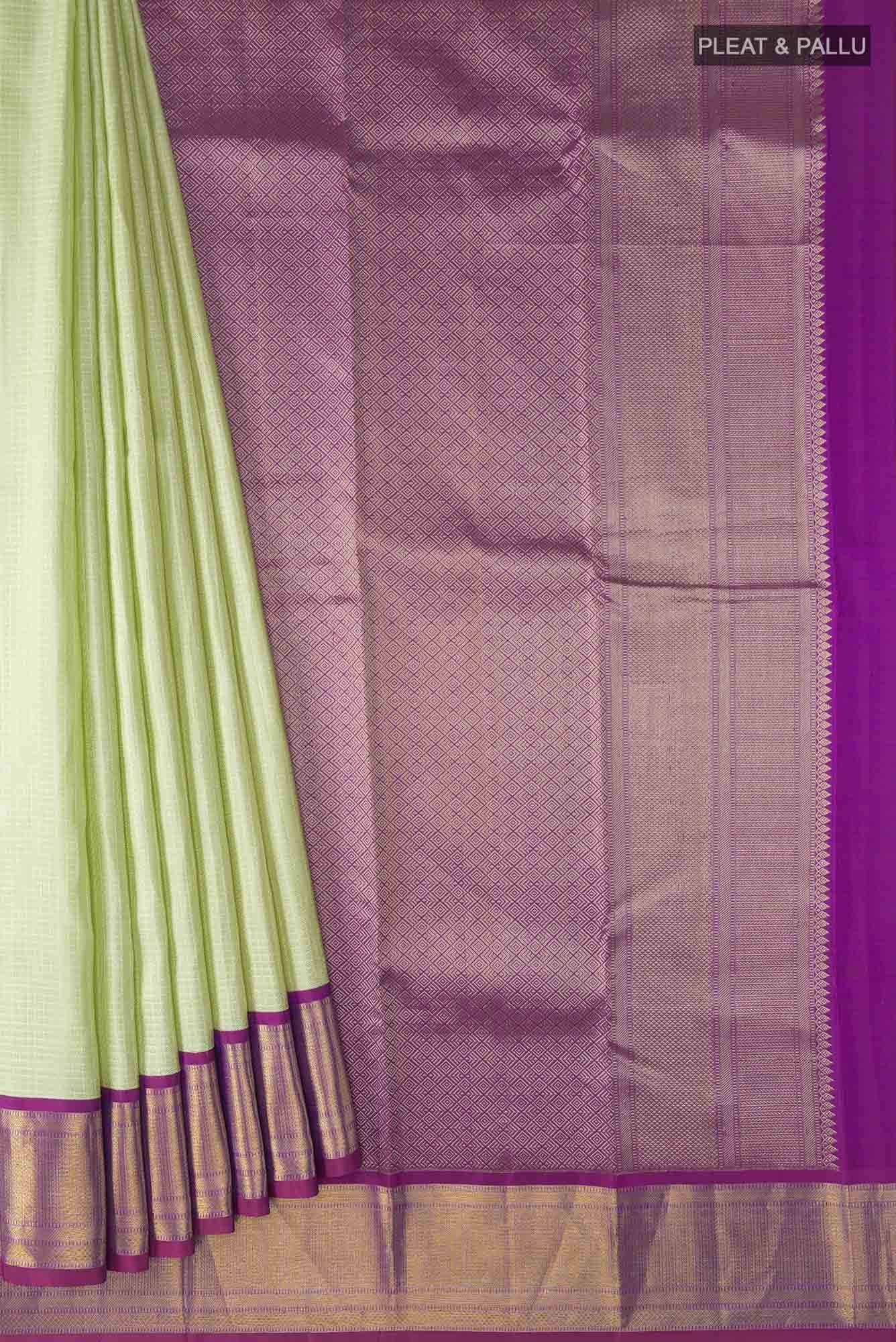 Green Kanchipuram Silk Saree