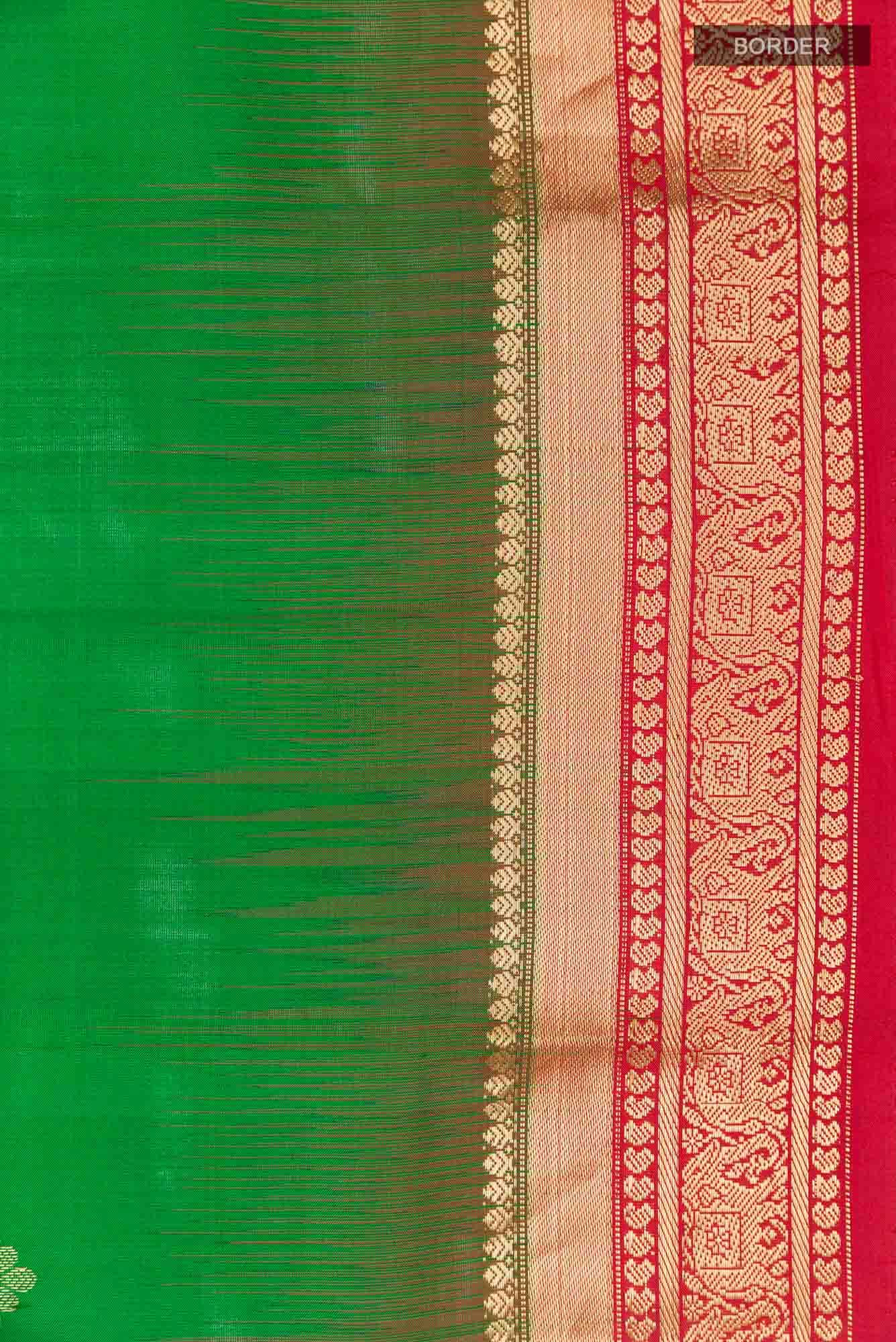 Green Kanchipuram Silk Saree