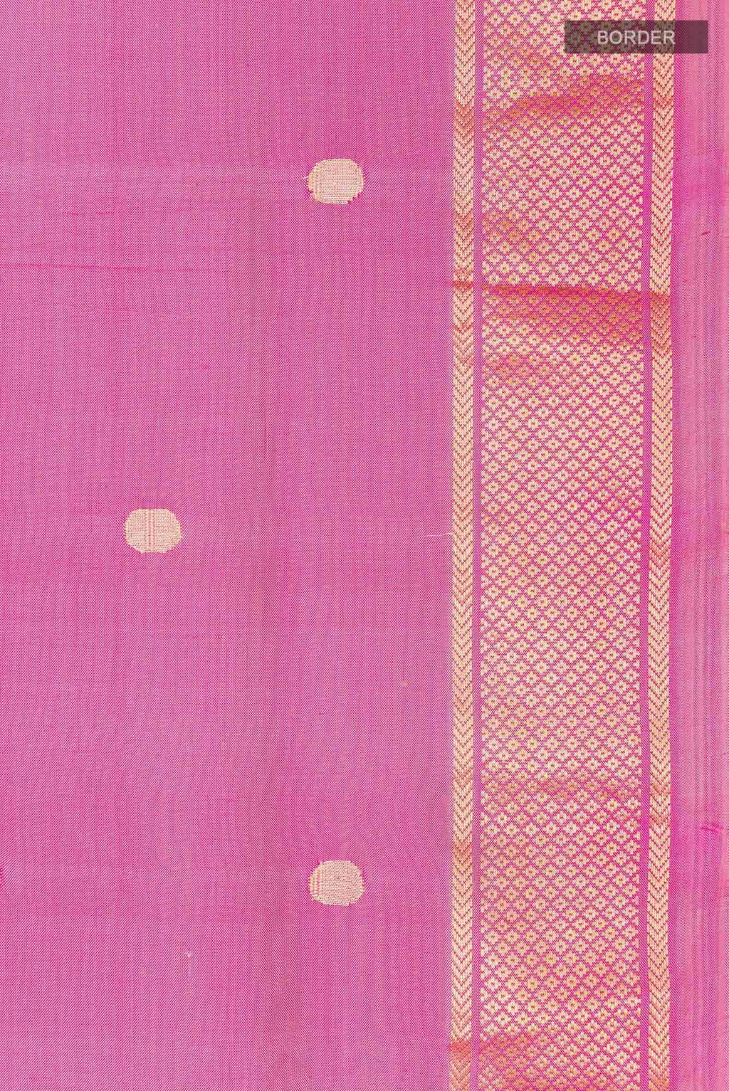 Pink Paithani Silk Saree