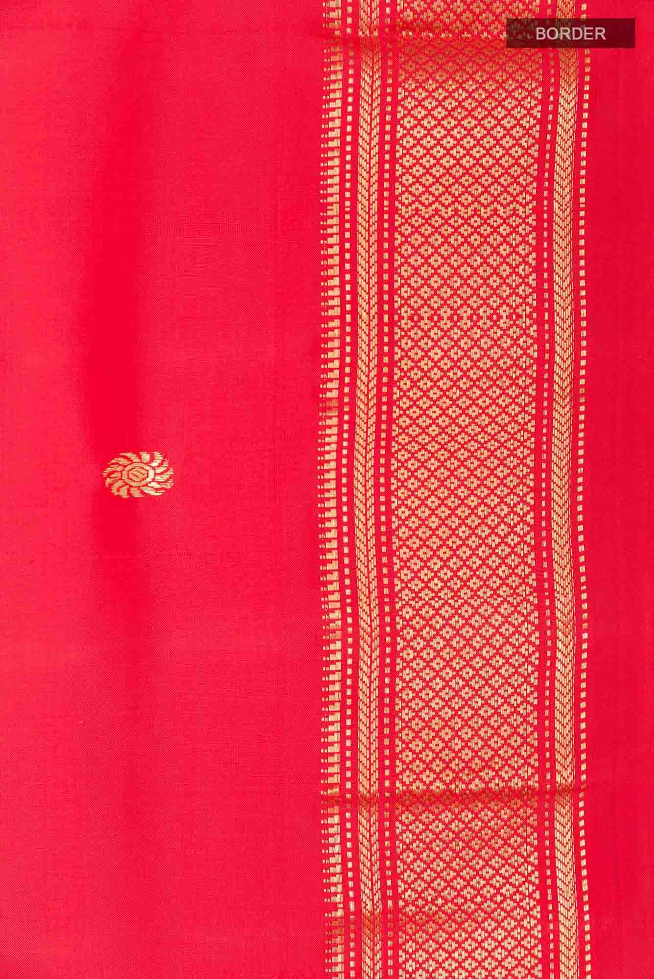 Red Paithani Silk Saree