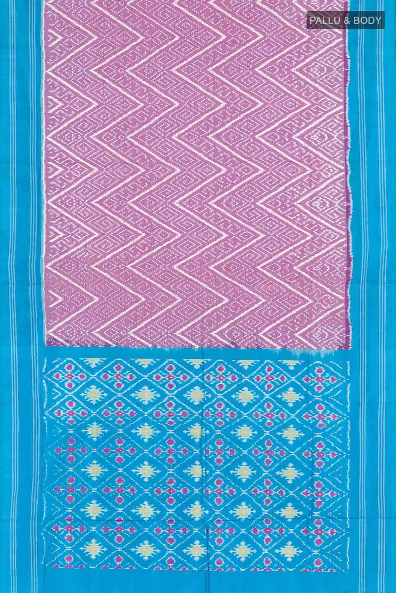 Purple Pochampally Saree