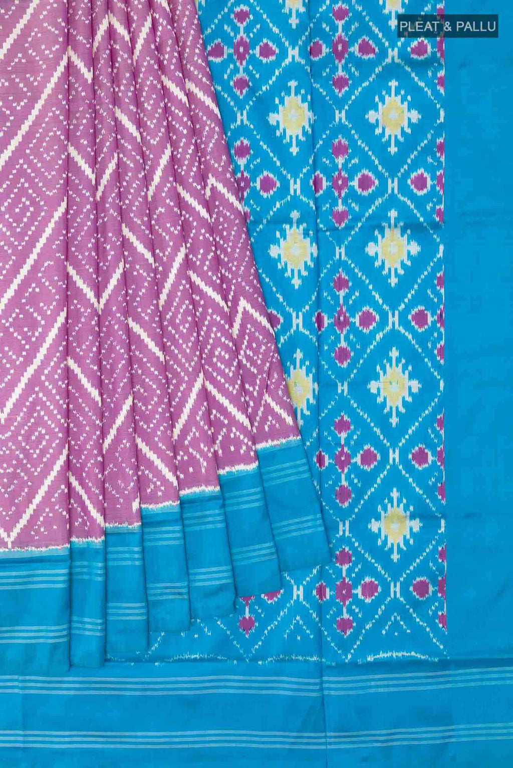 Purple Pochampally Saree