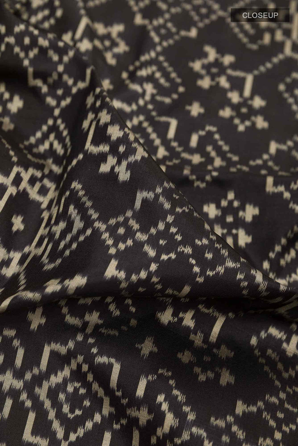 Black Pochampally Saree