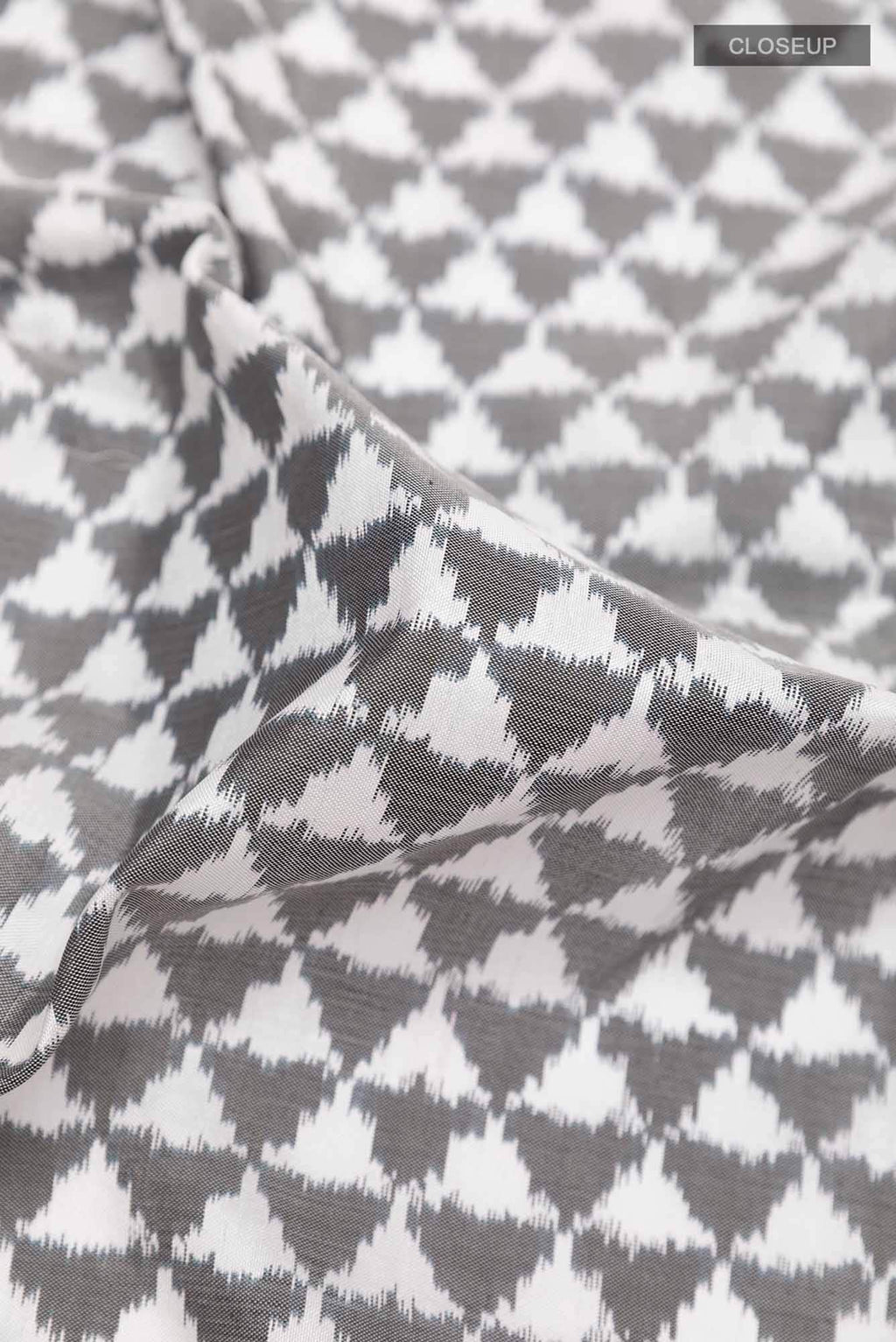Grey Pochampally Saree